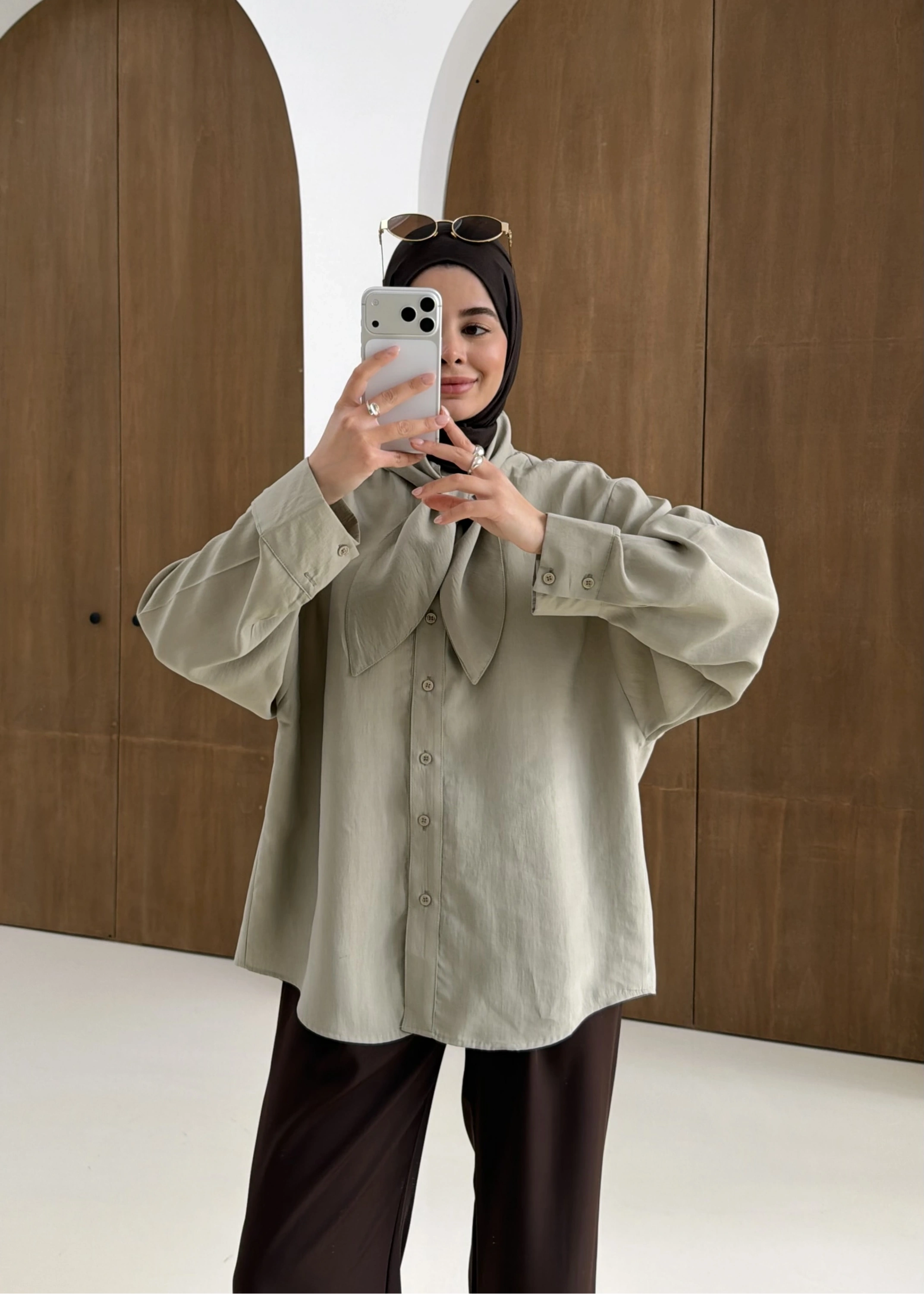 5451 FULAR YK GÖMLEK ÇAĞLA