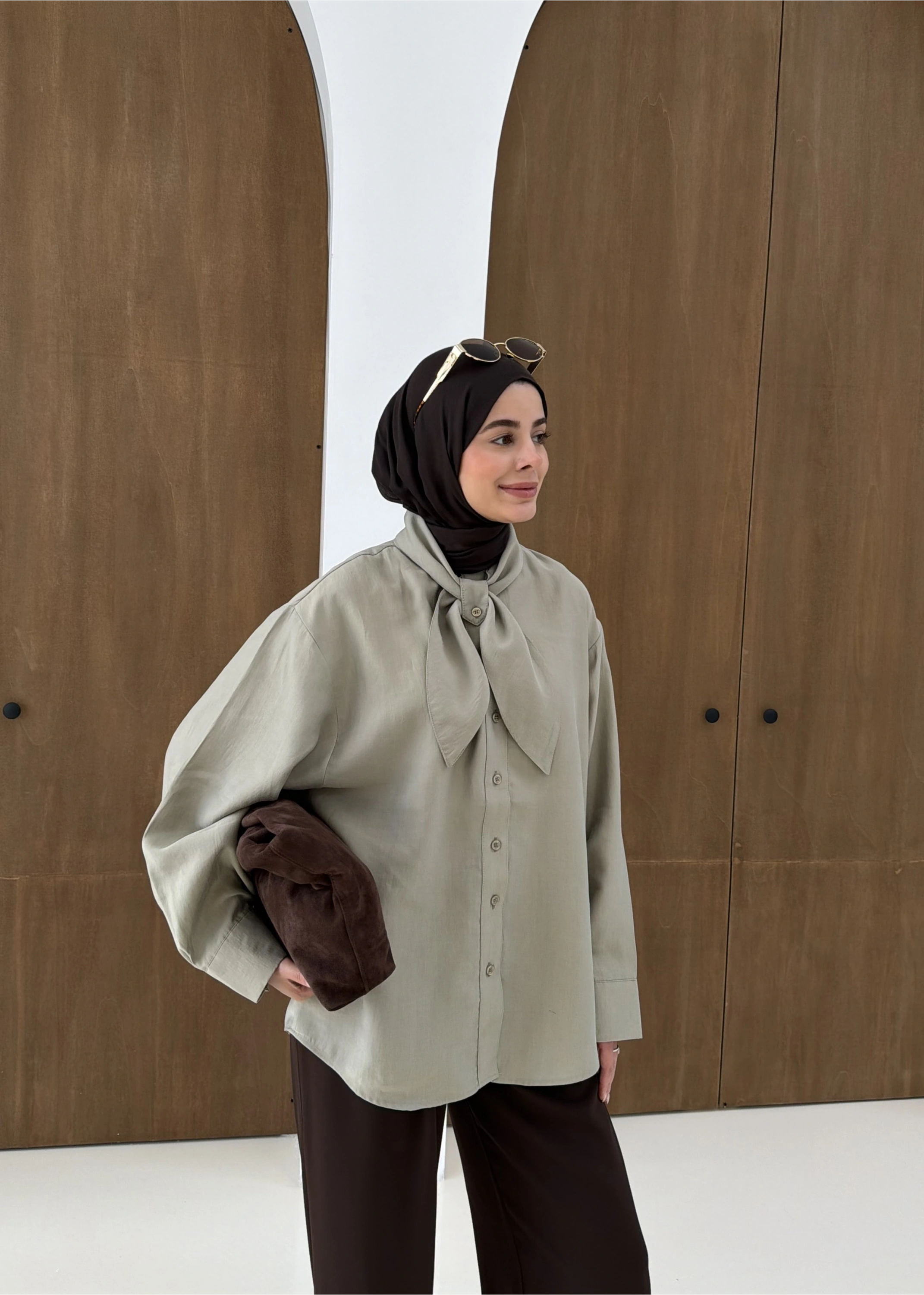 5451 FULAR YK GÖMLEK ÇAĞLA