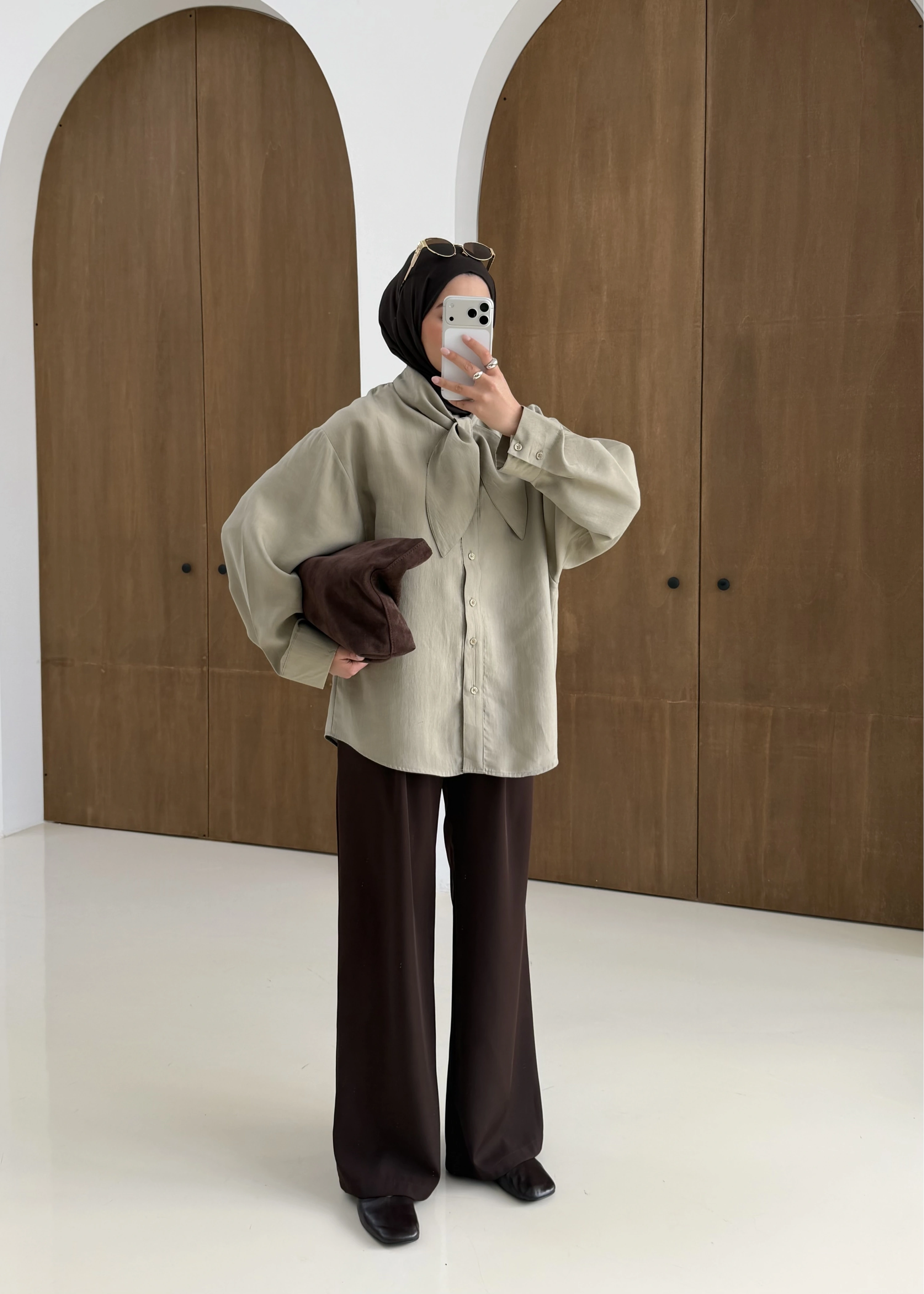 5451 FULAR YK GÖMLEK ÇAĞLA