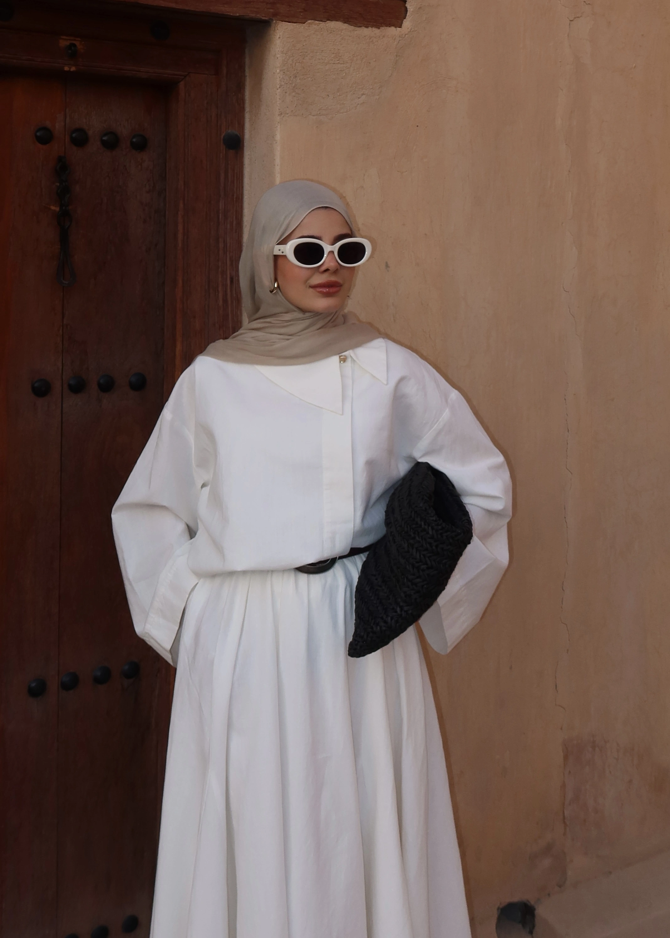 9001TEK DÜĞME KETEN TAKIM beyaz