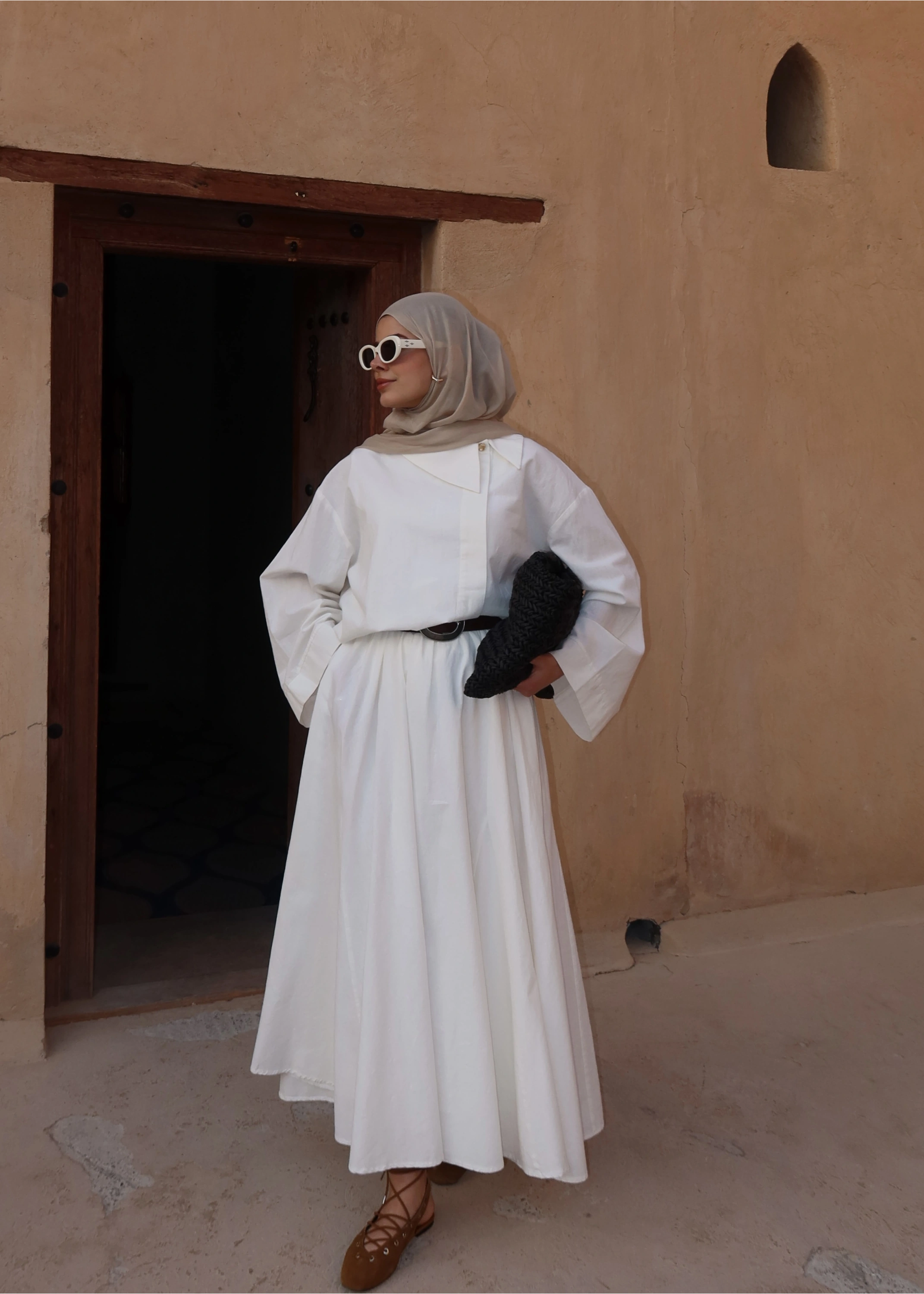 9001TEK DÜĞME KETEN TAKIM beyaz