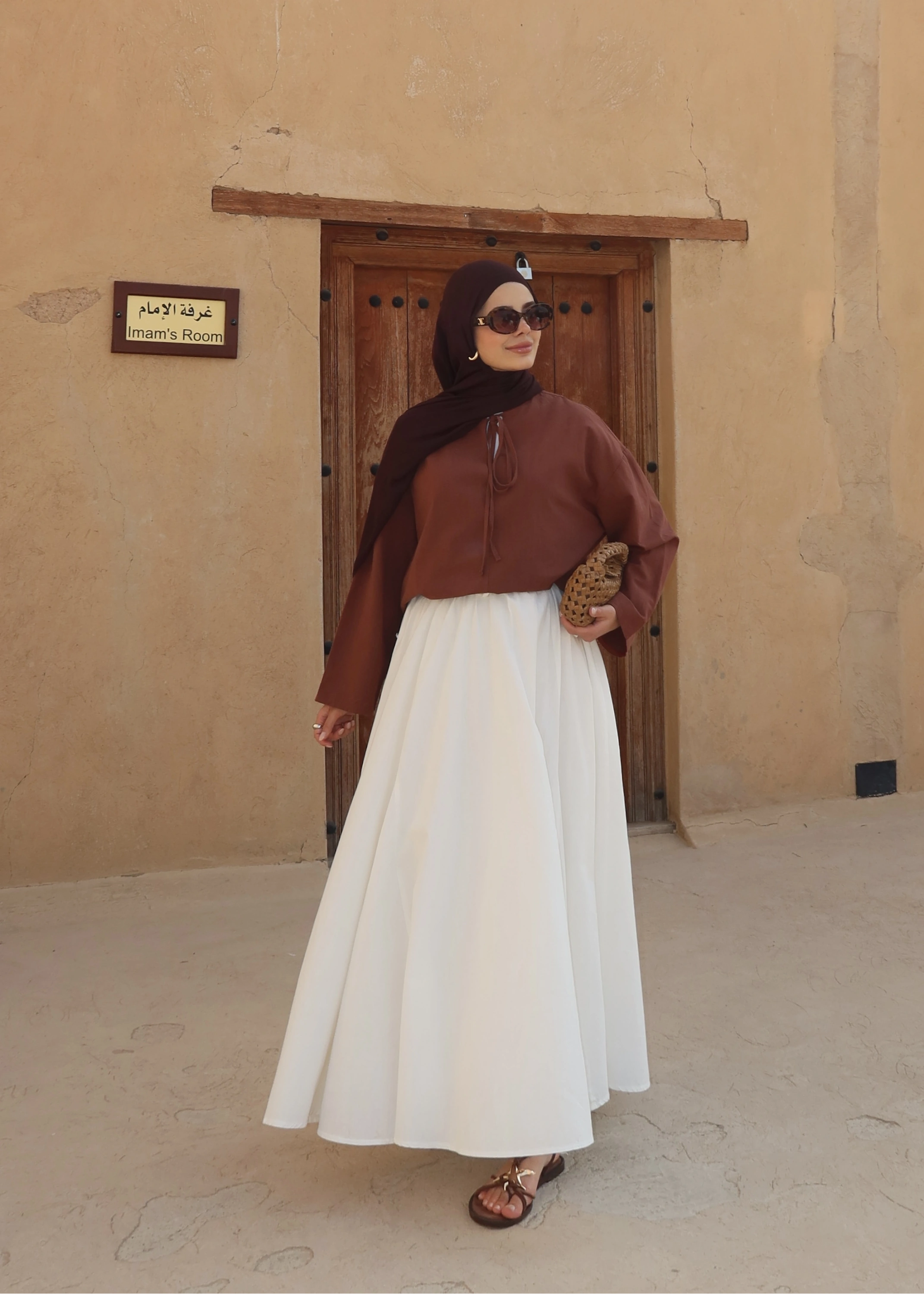 5480İPLİ  KETEN BĞLM BLUZ kiremit