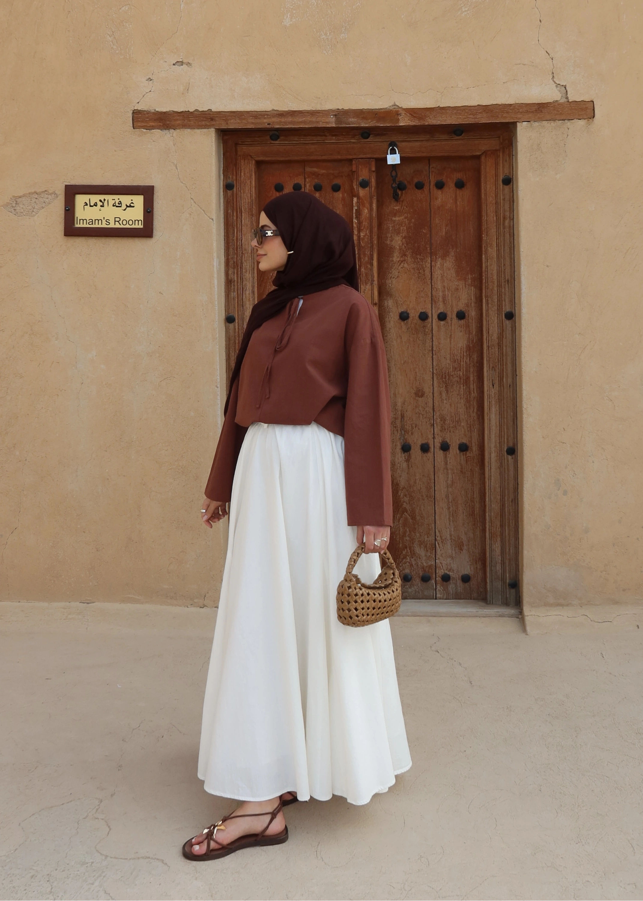 5480İPLİ  KETEN BĞLM BLUZ kiremit