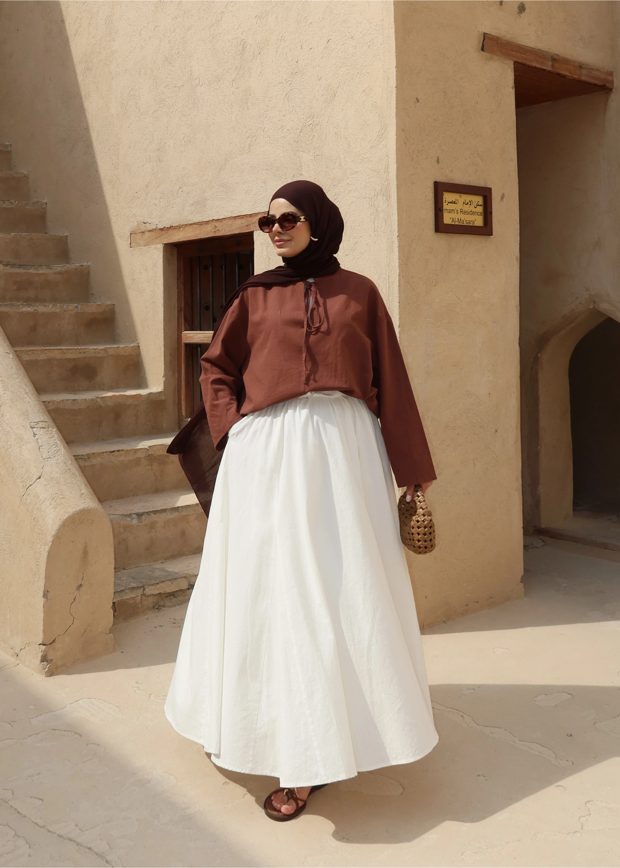 5480İPLİ  KETEN BĞLM BLUZ kiremit