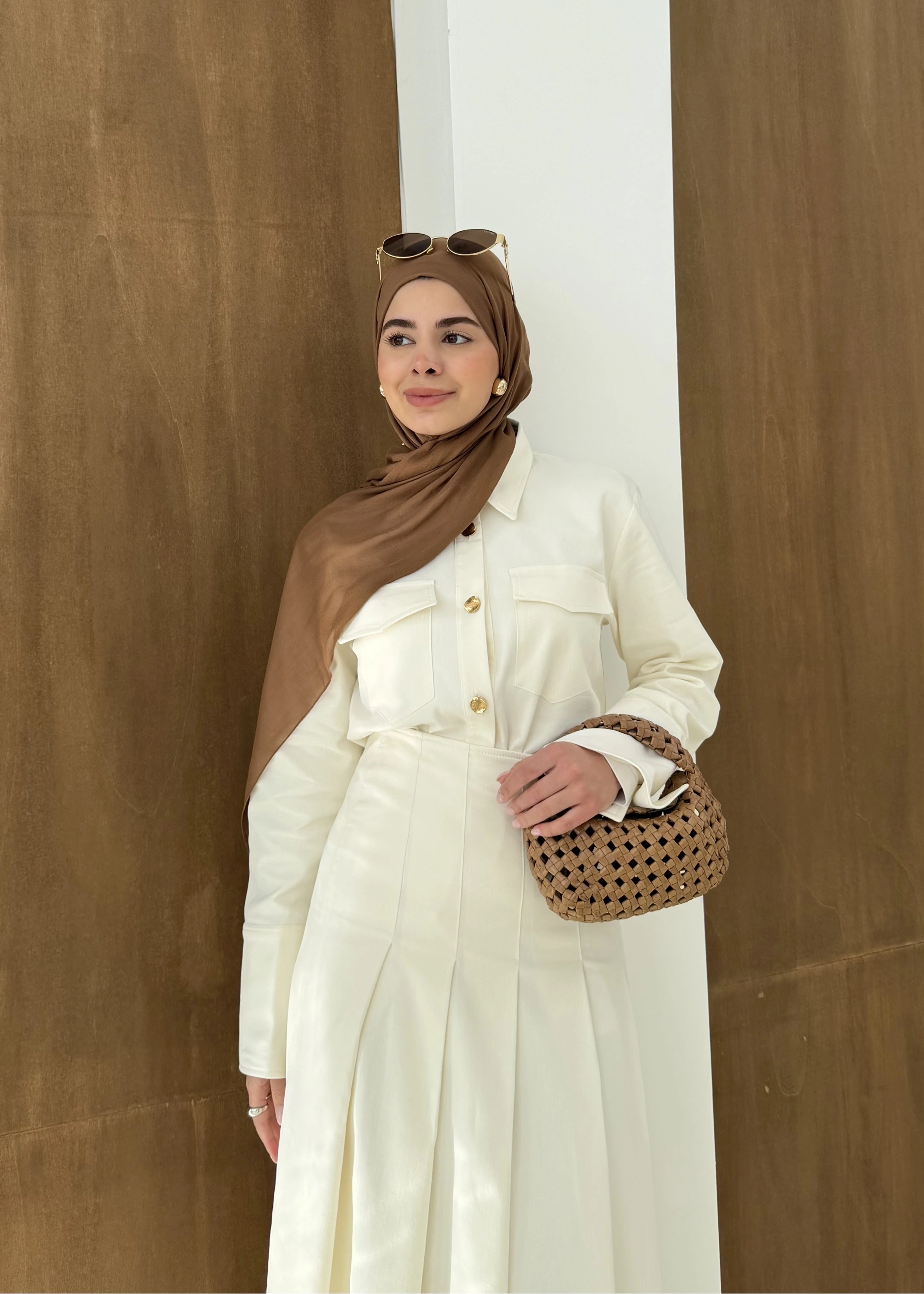 LİKRALI TAKIM PREMİUM EKRU