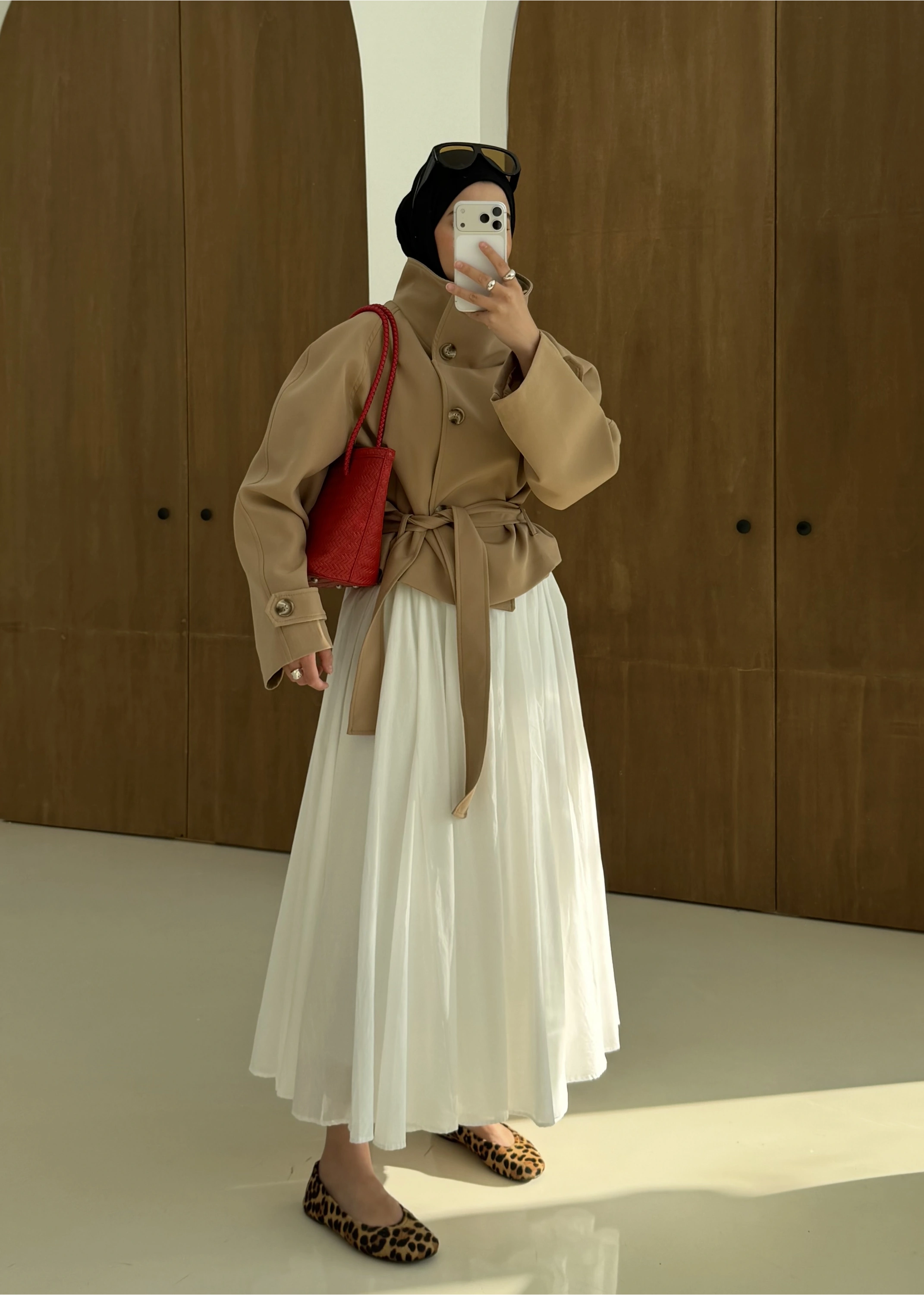 5013 HT DİK YAKA TRENÇ koyu bej