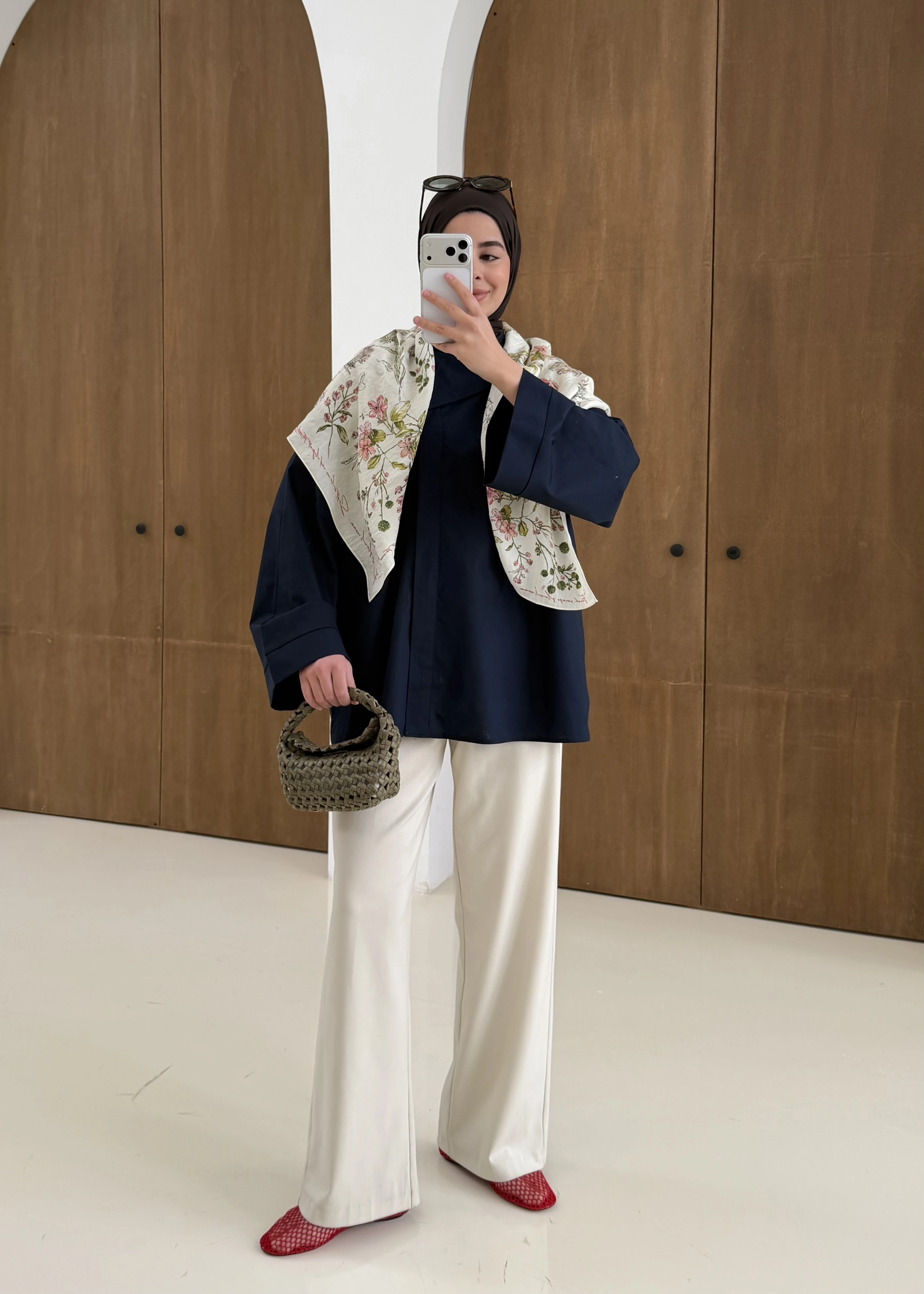 5419 ASİMETRİK YAKA GÖMLEK LACİVERT