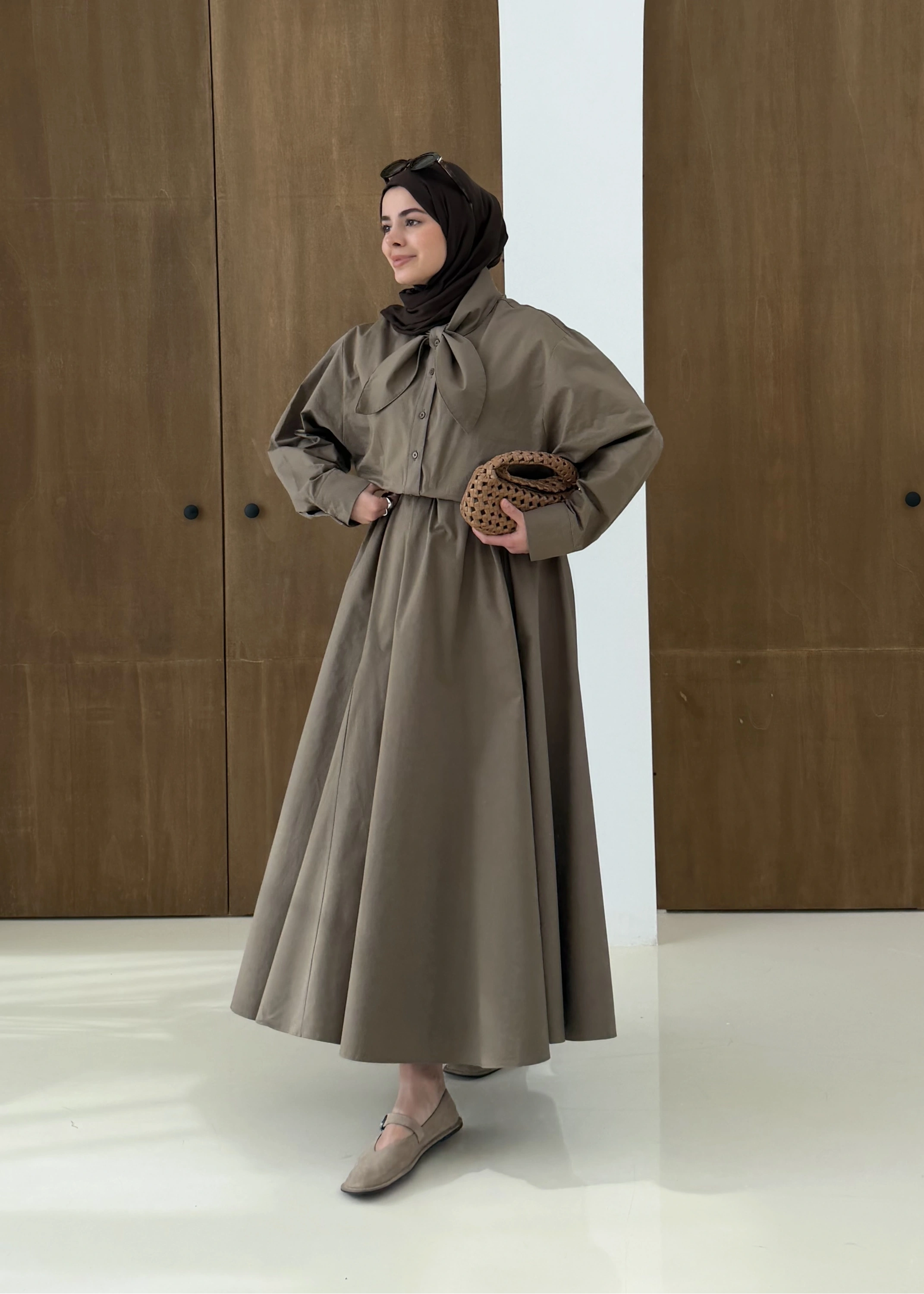 5478 FLAR DTY GÖMLEK TAKIM KOYU HAKİ