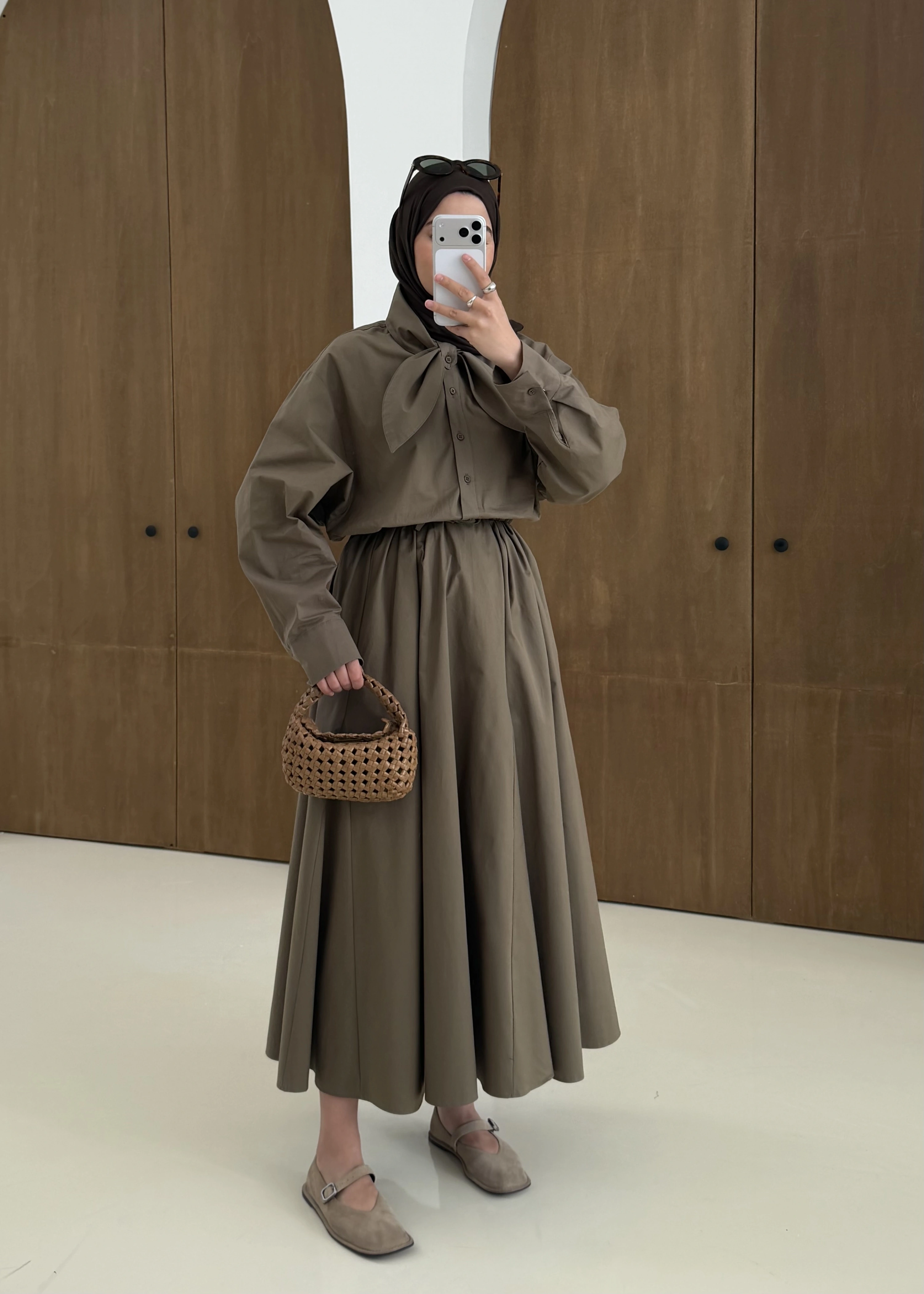 5478 FLAR DTY GÖMLEK TAKIM KOYU HAKİ