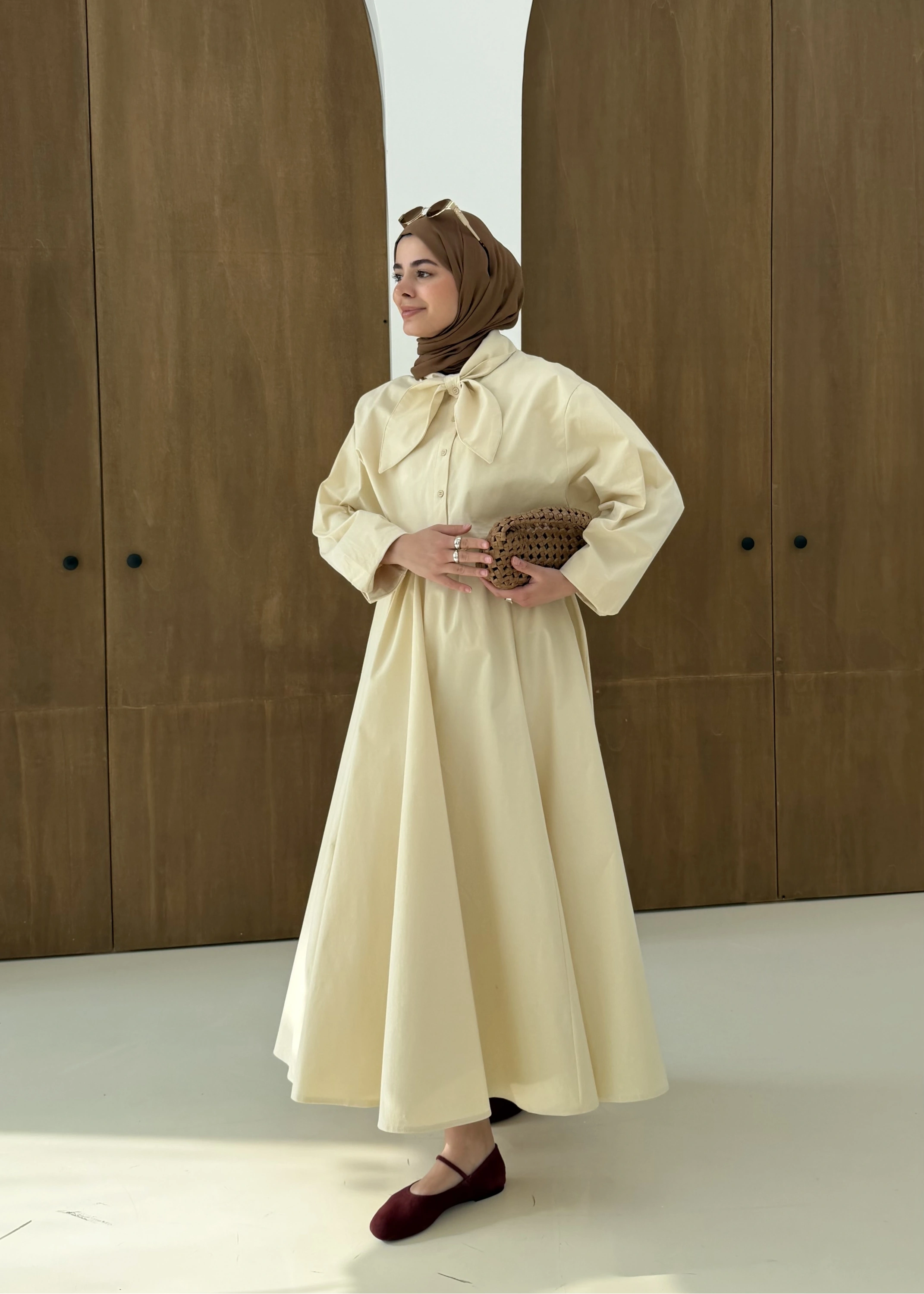 5478 FLAR DTY GÖMLEK TAKIM VANİLYA