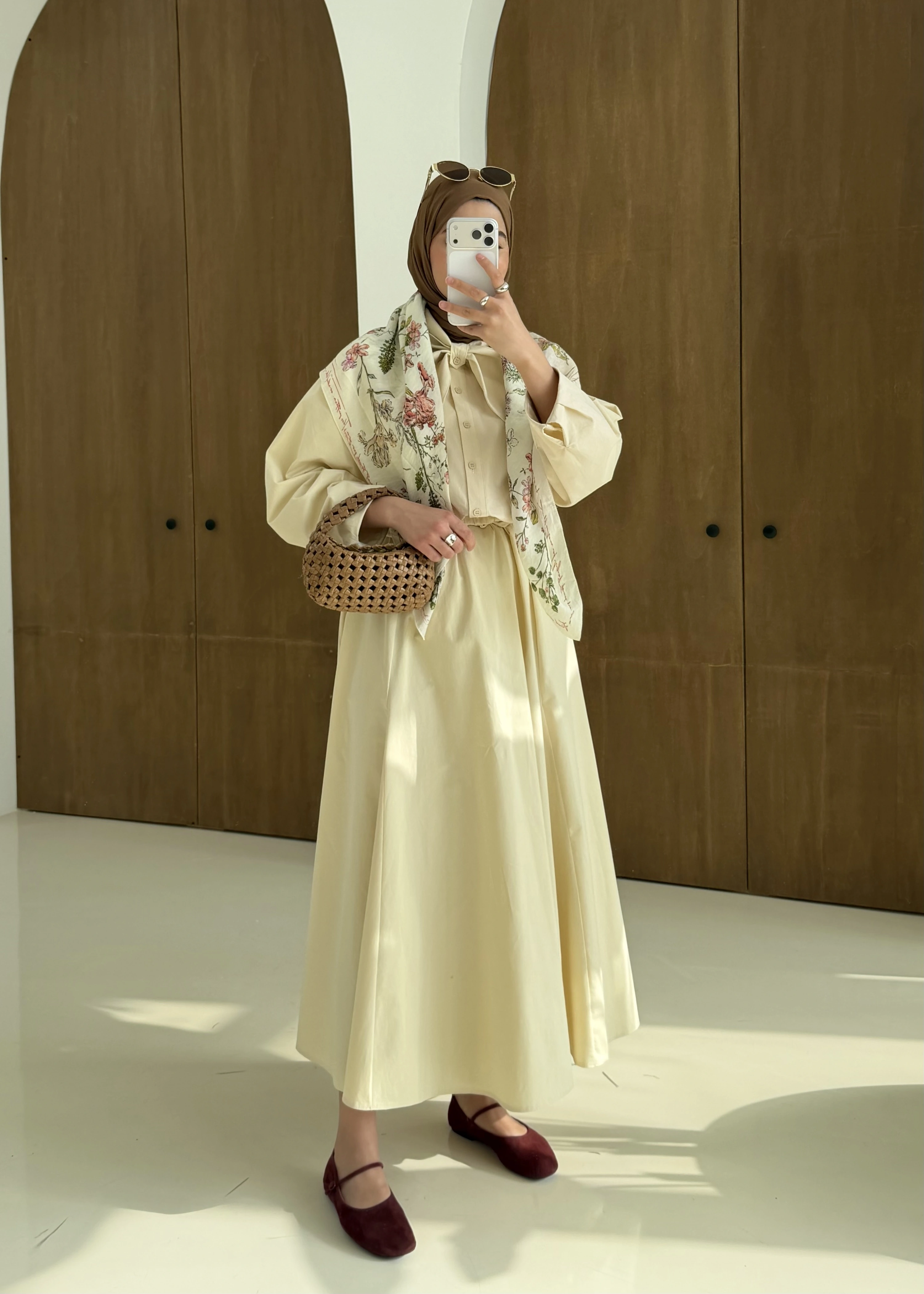 5478 FLAR DTY GÖMLEK TAKIM VANİLYA