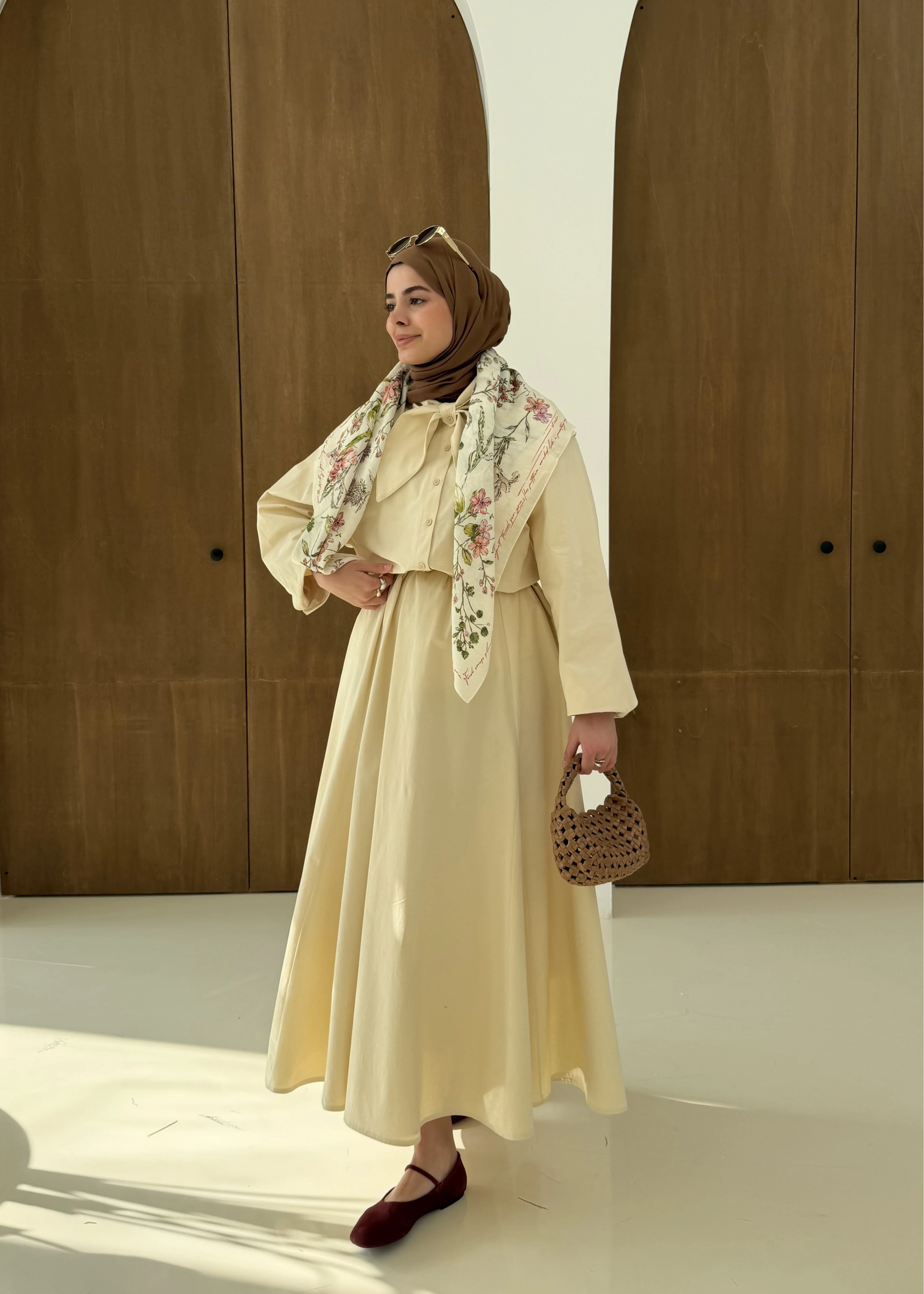 5478 FLAR DTY GÖMLEK TAKIM VANİLYA