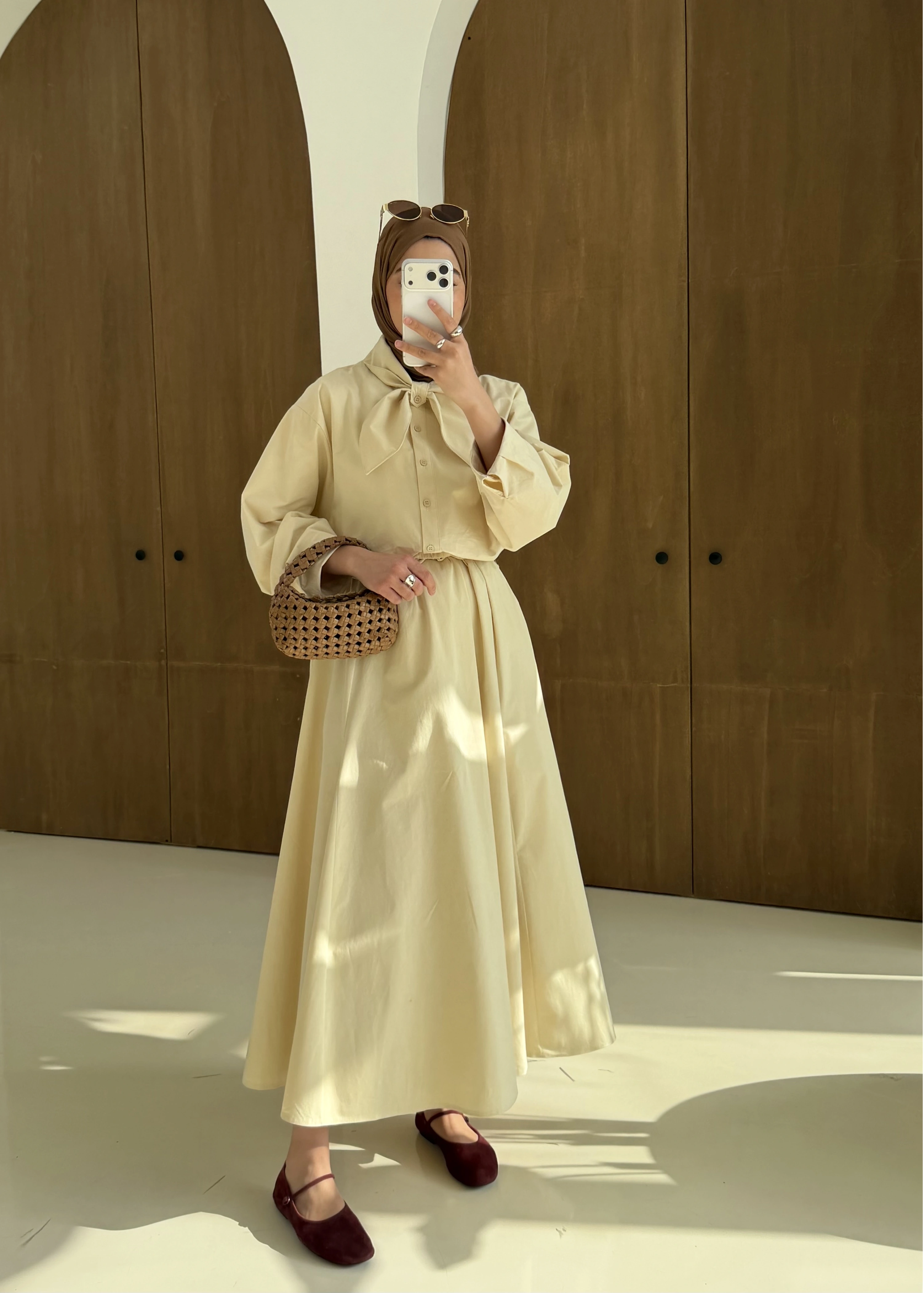 5478 FLAR DTY GÖMLEK TAKIM VANİLYA