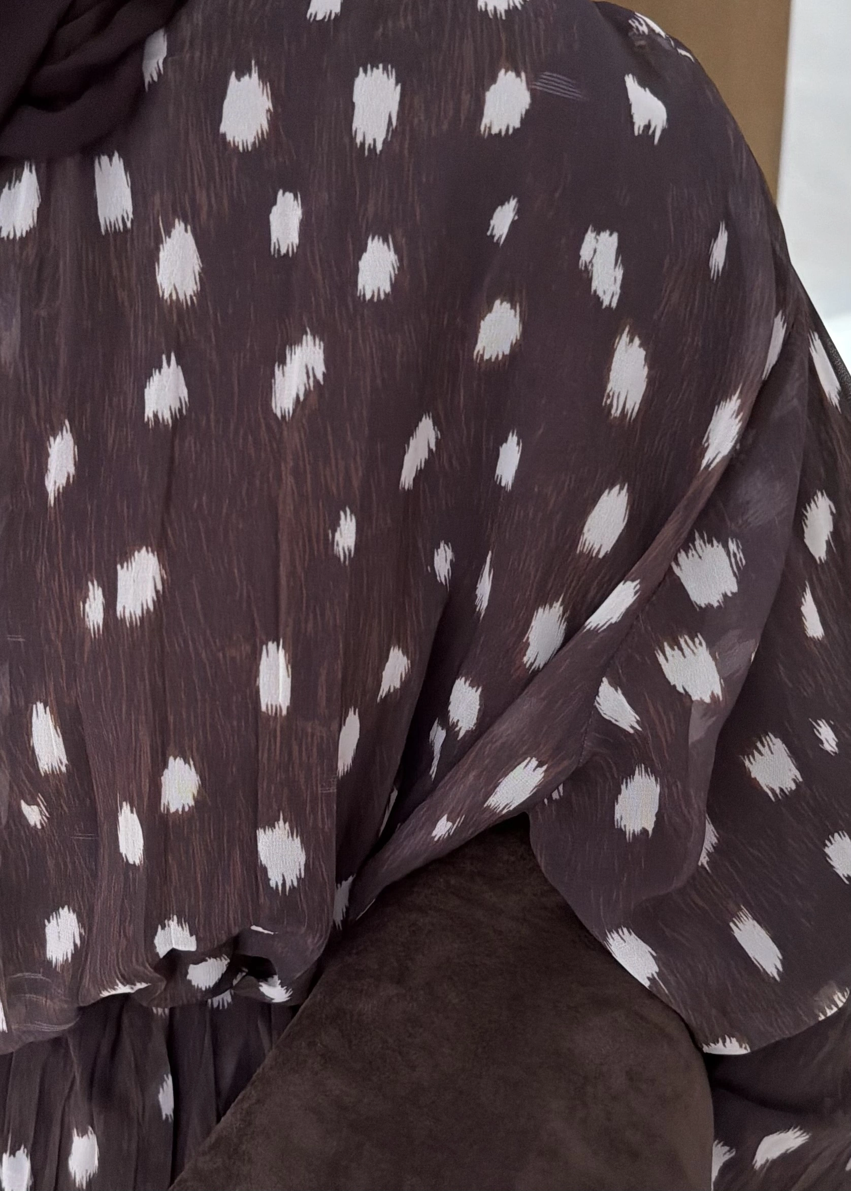 BAMBİ DESEN NİZWA ELBİSE