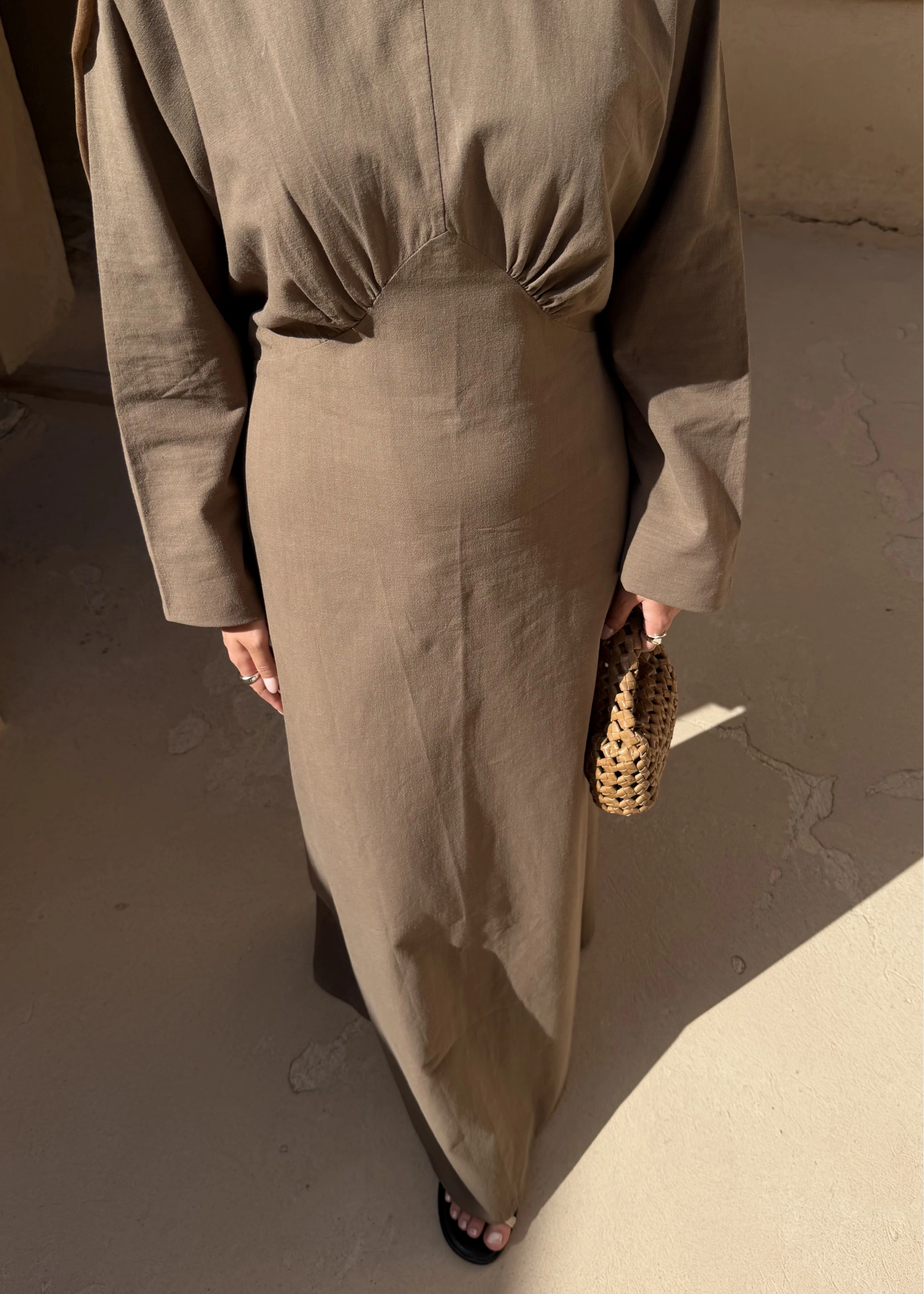 2363 BEL DTY ELBİSE Haki