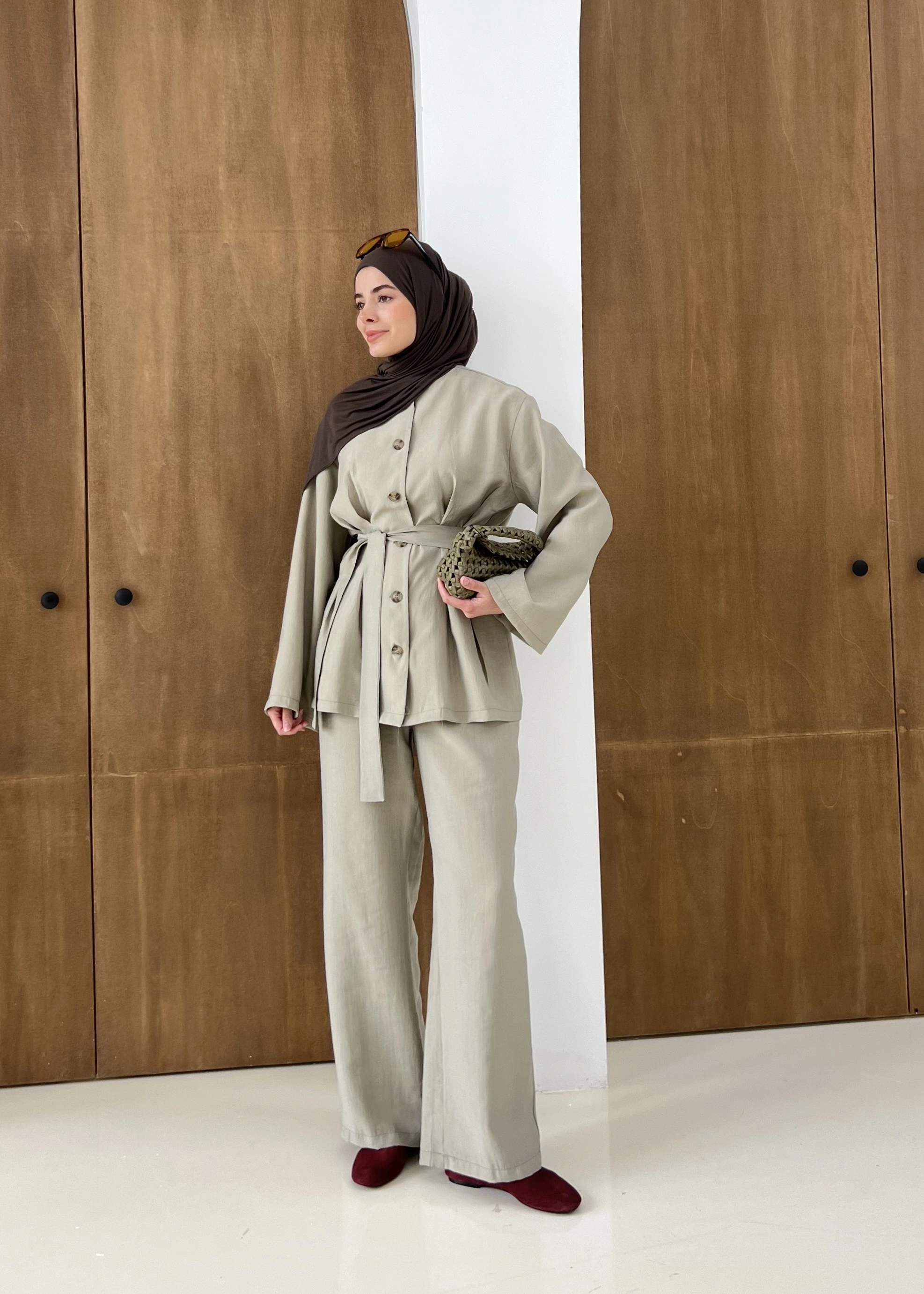 8926 PİLE DTY TAKIM MİNT YEŞİL