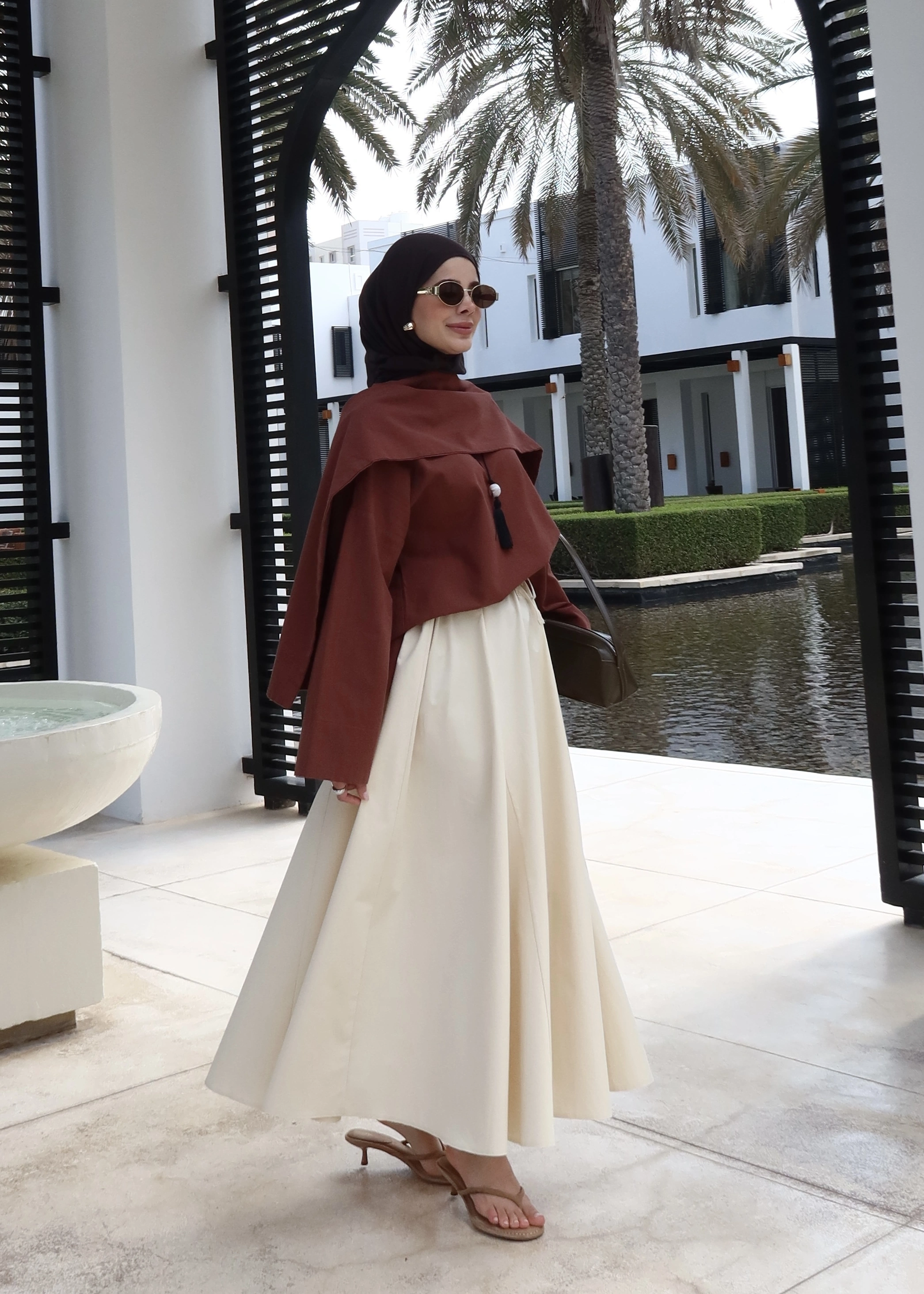 5471 SEYYAR ŞALLI KETEN ÜST( kiremit )