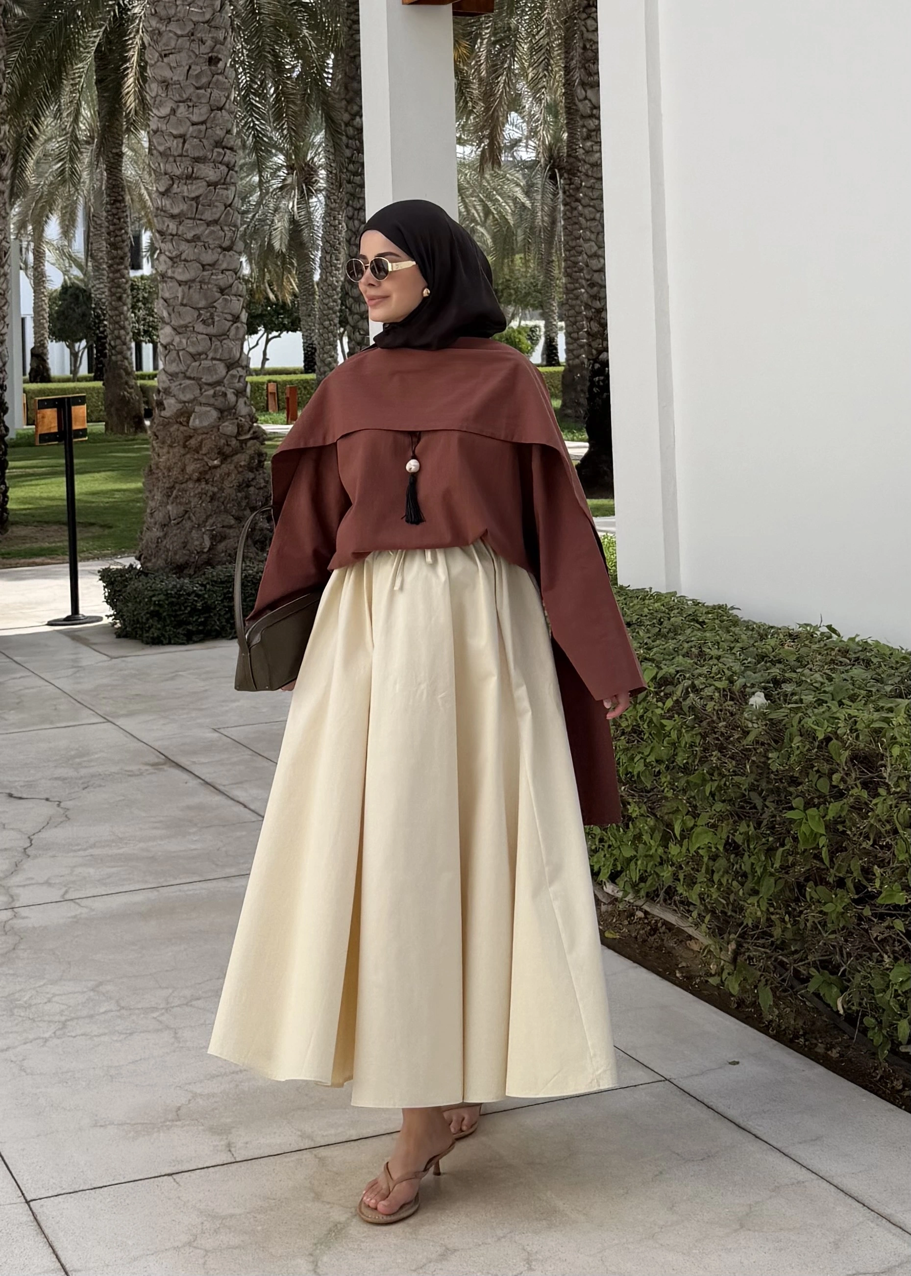 5471 SEYYAR ŞALLI KETEN ÜST( kiremit )