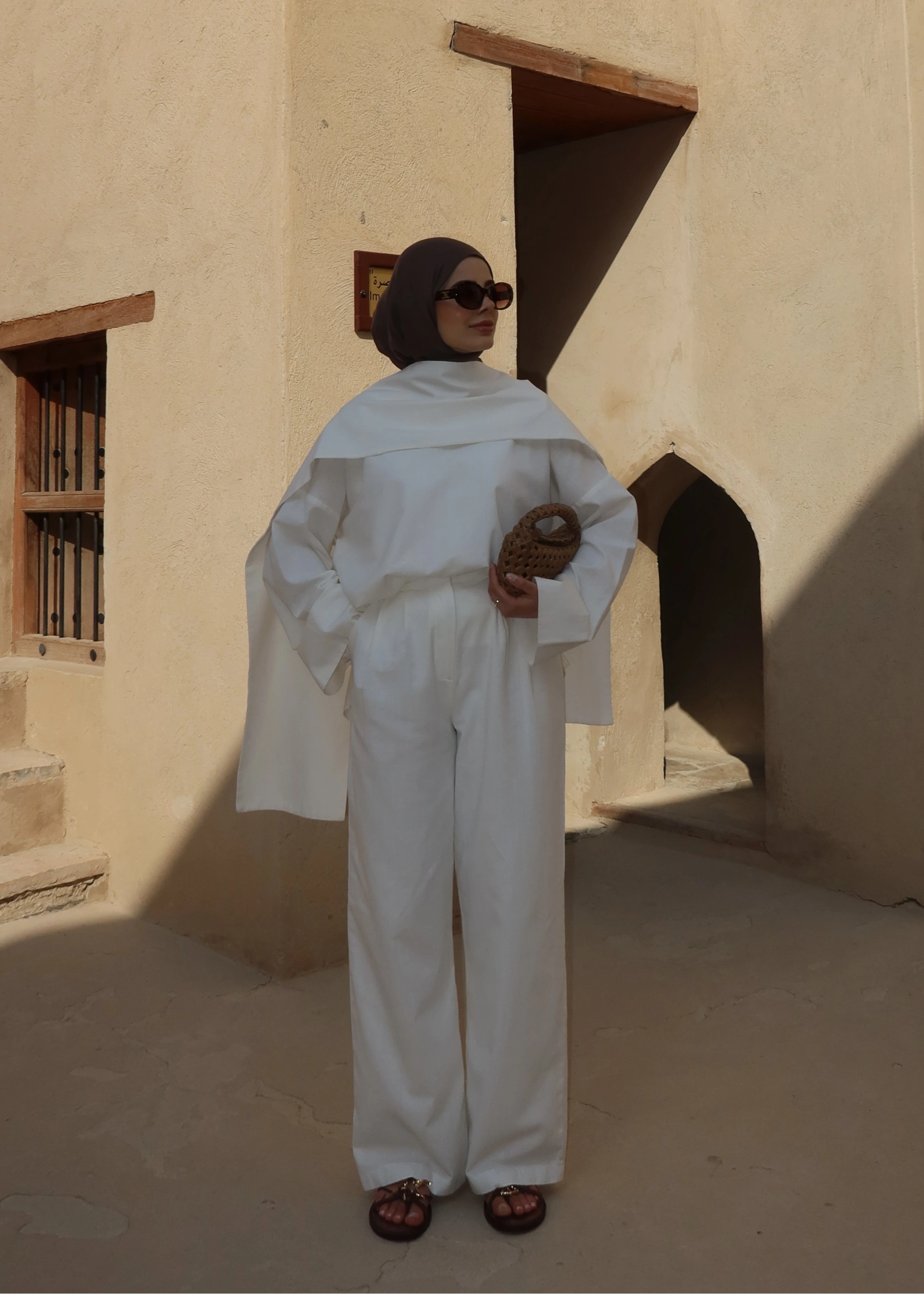 5471*TAKIM SEYYAR ŞALLI KETEN ( beyaz )