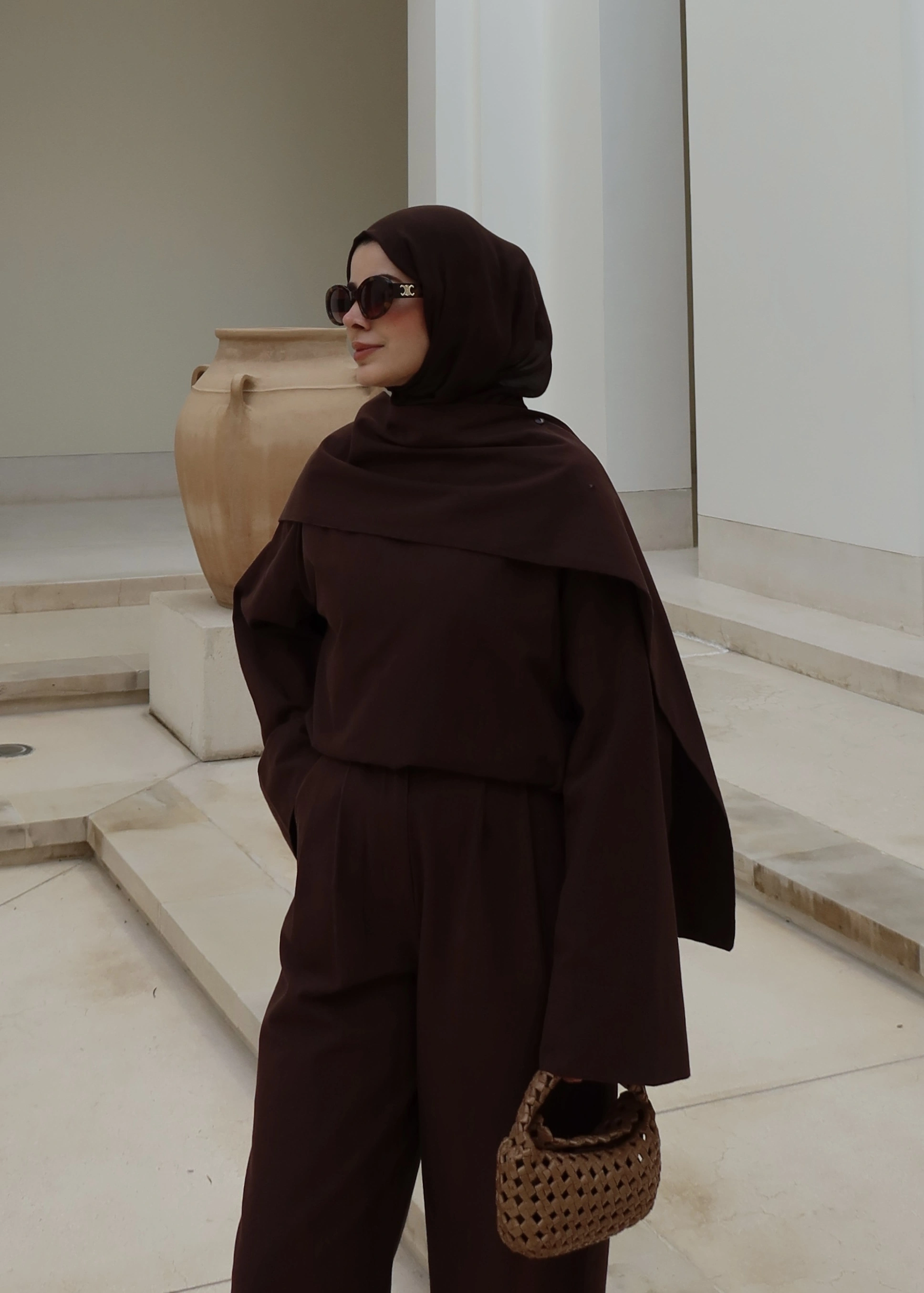 5471 *TAKIM SEYYAR ŞALLI KETEN ( ACIKAHVE)