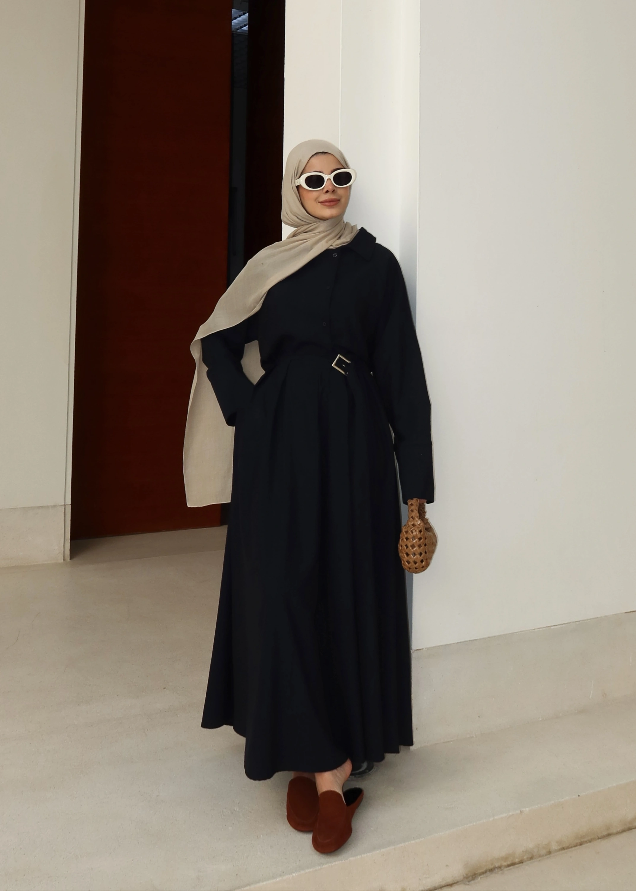 KEMER DETAY ETEKLİ TAKIM LACİVERT