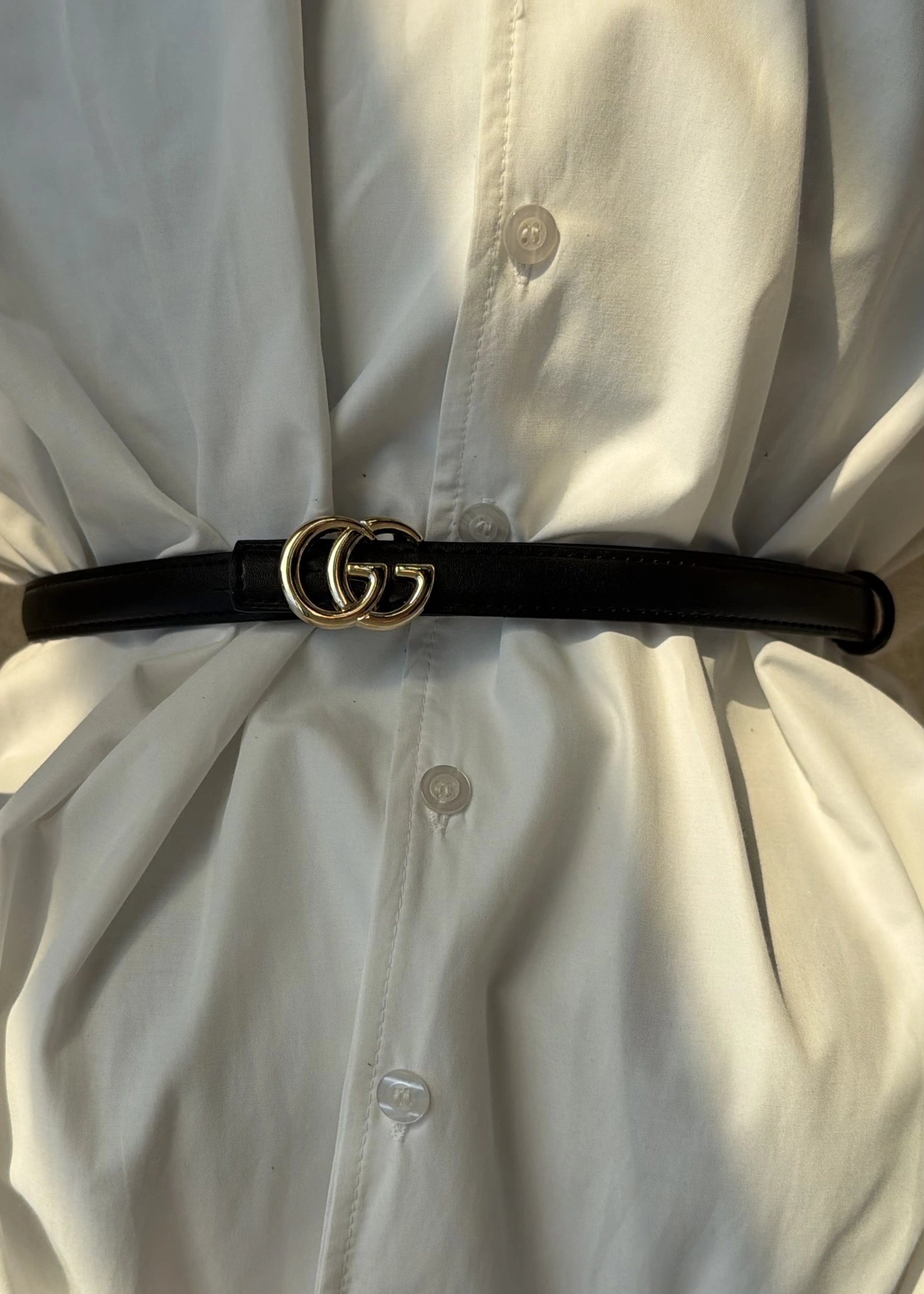 GUCCİ %100 DERİ KEMER siyah