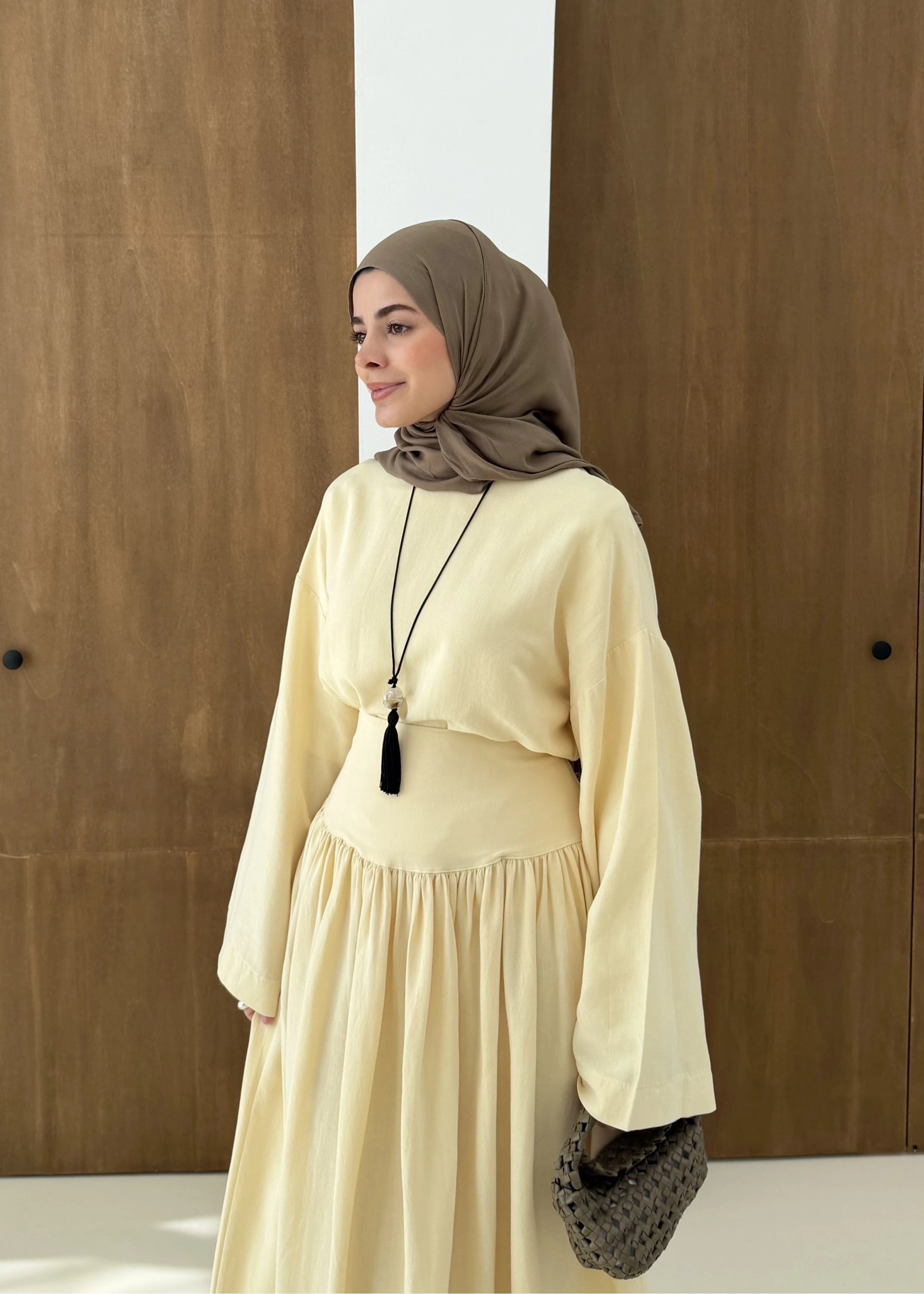 6017 YÜKSEK BEL ETEKLİ TAKIM sarı