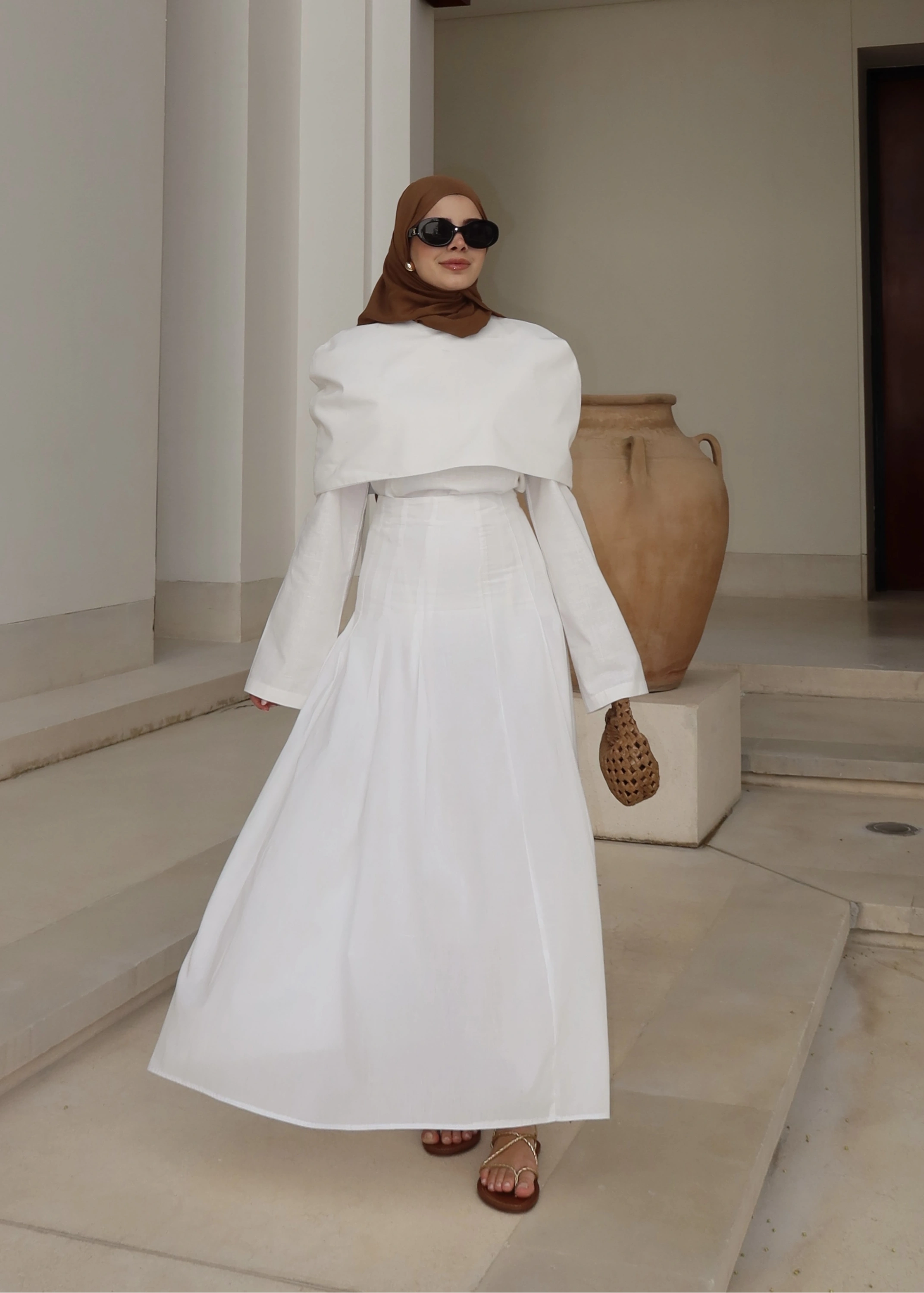 6023 GİYDİRMELİ TAKIM BEYAZ