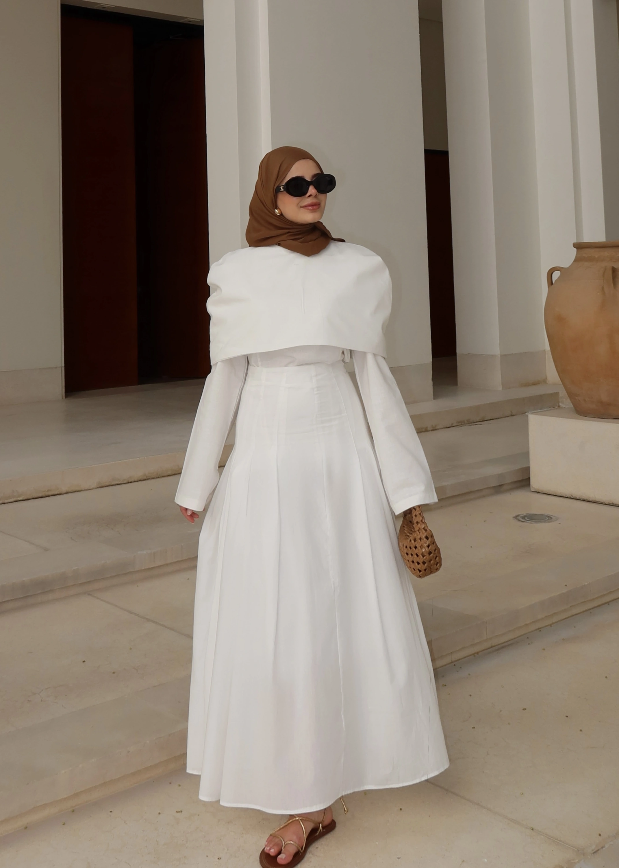 6023 GİYDİRMELİ TAKIM BEYAZ