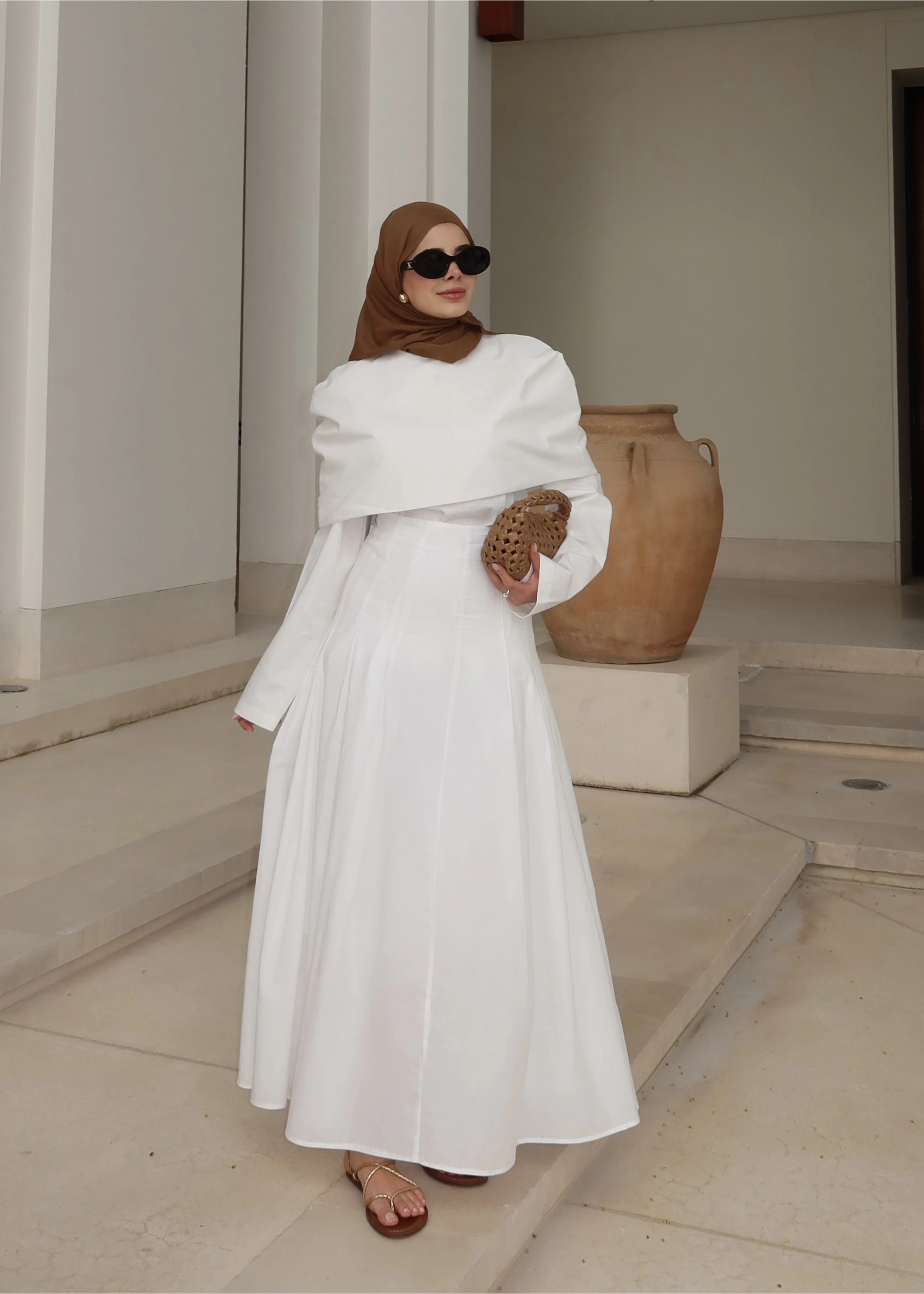 6023 GİYDİRMELİ TAKIM BEYAZ