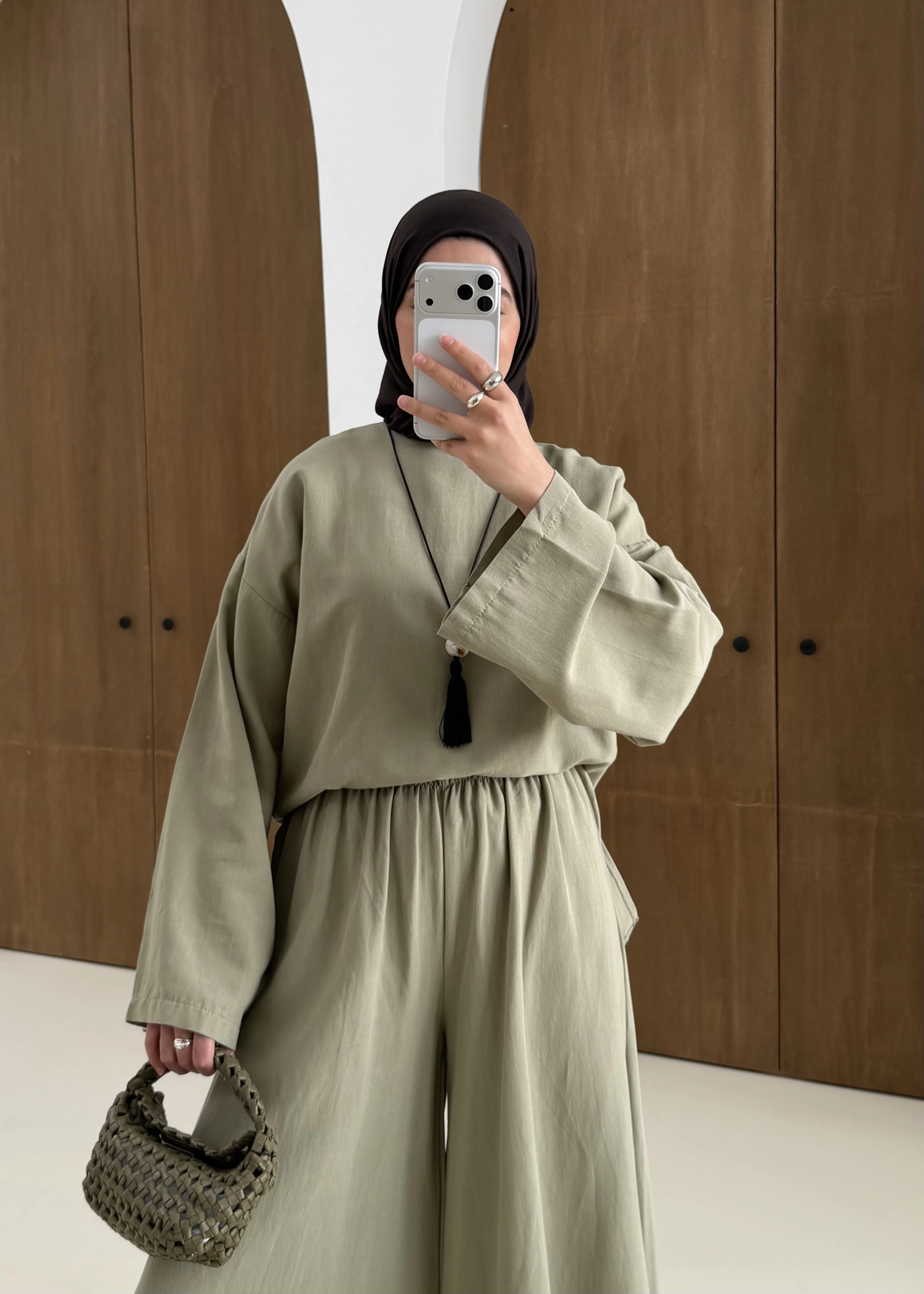 6018 SALAŞ PANTOLON TAKIM ÇAĞLA