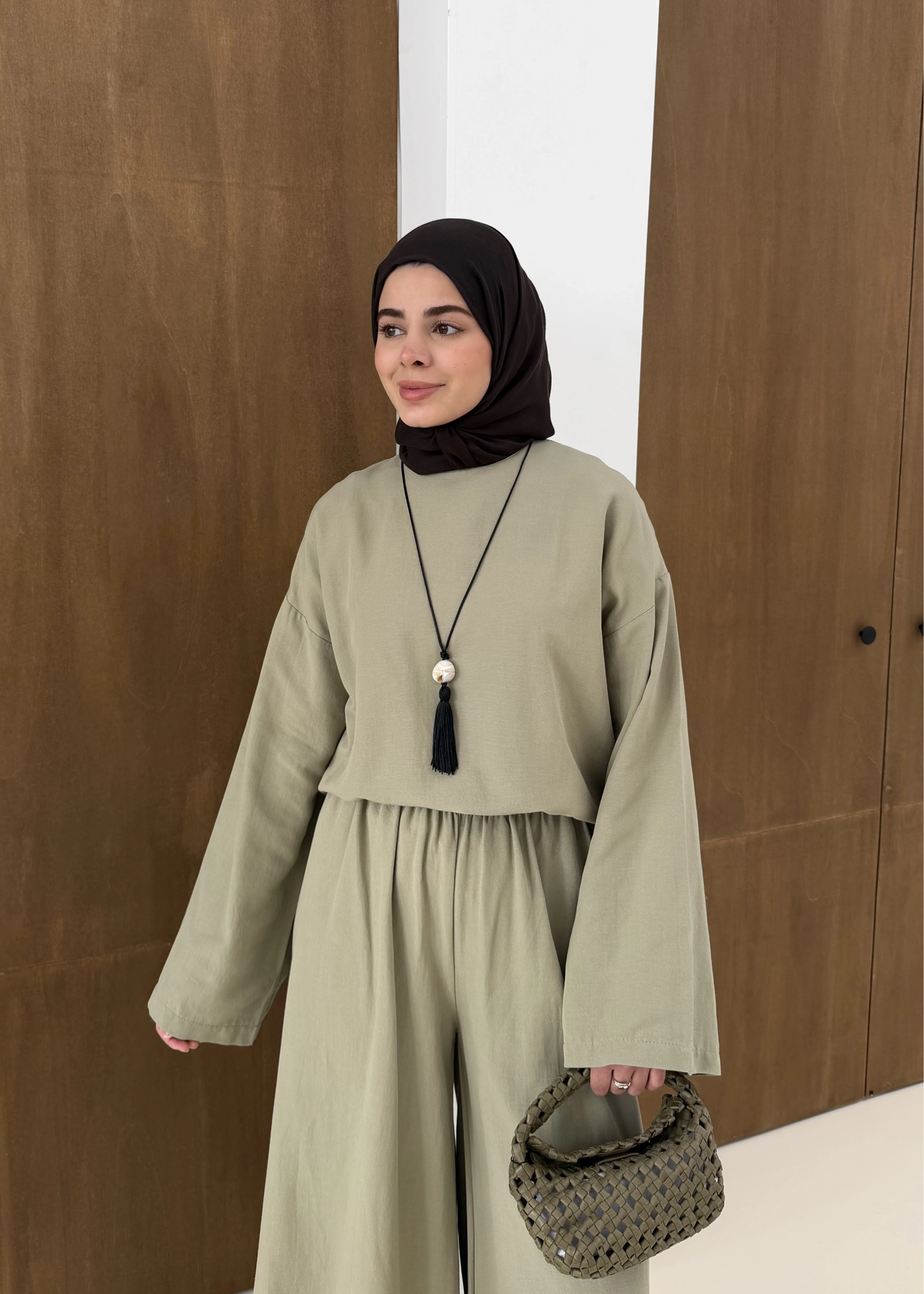 6018 SALAŞ PANTOLON TAKIM ÇAĞLA