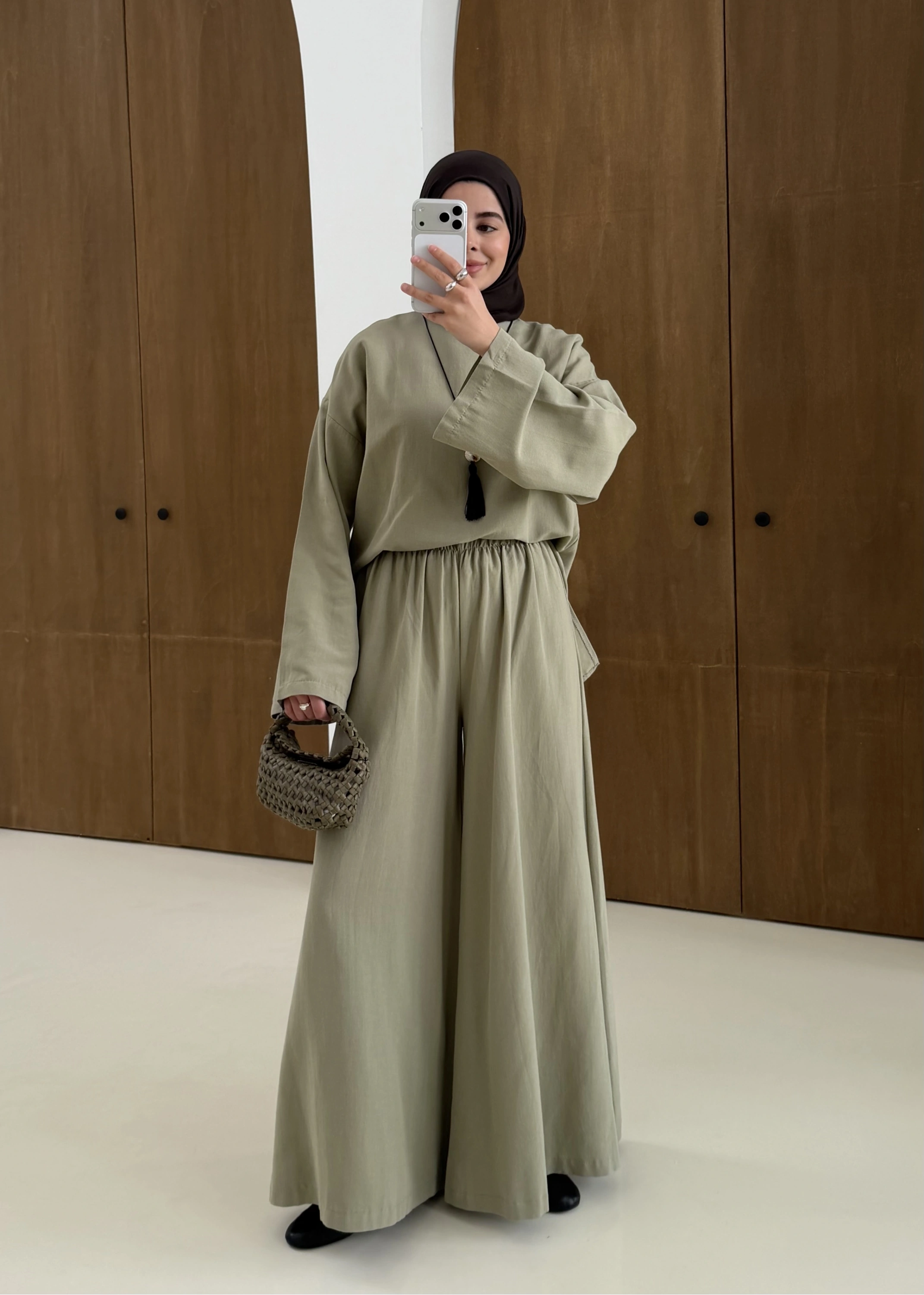 6018 SALAŞ PANTOLON TAKIM ÇAĞLA