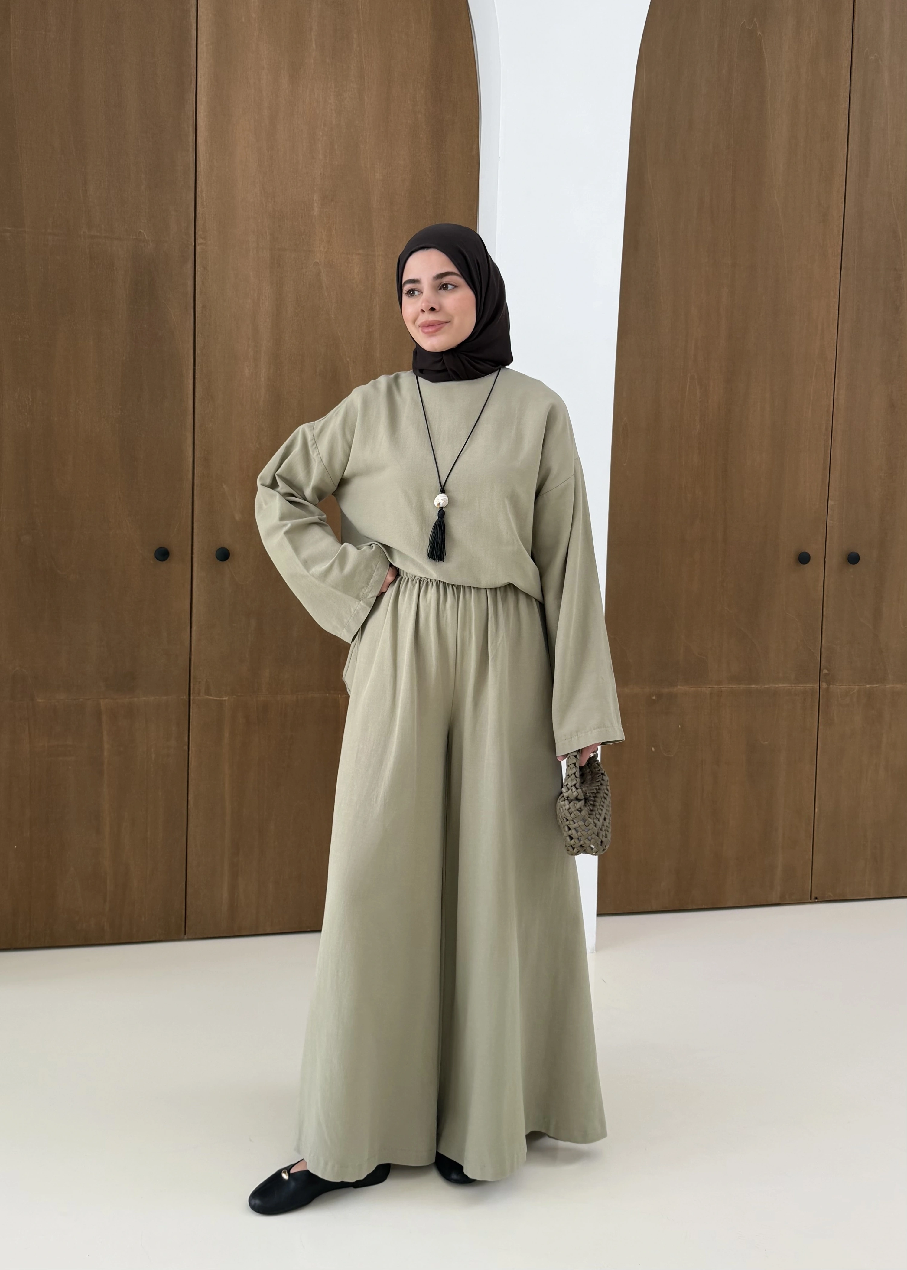 6018 SALAŞ PANTOLON TAKIM ÇAĞLA