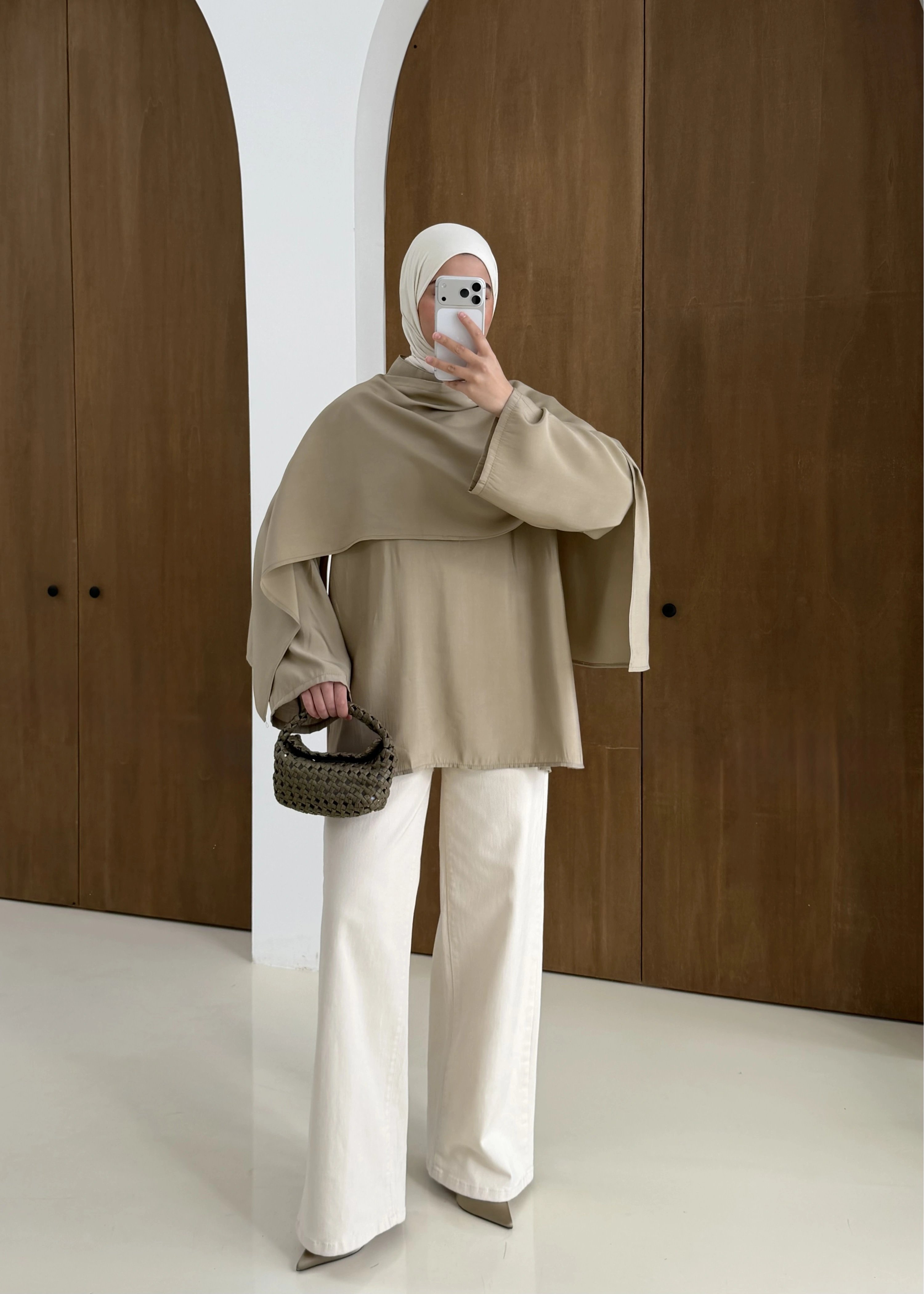 61406 tensel üst mint yeşili