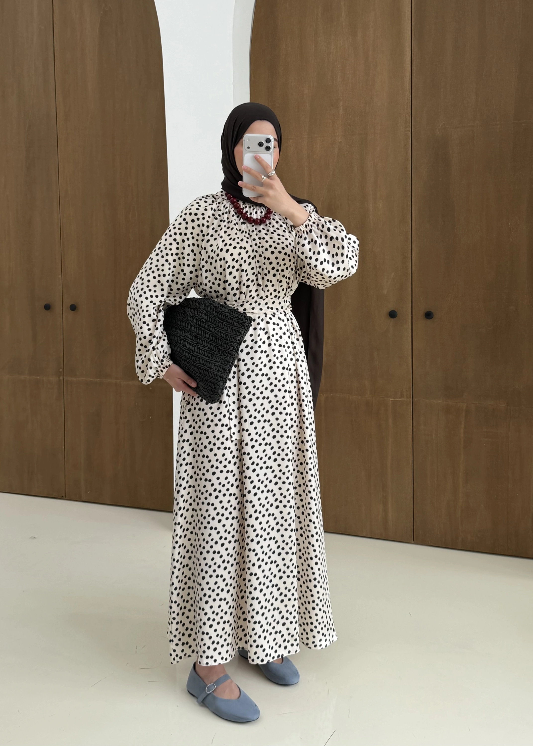 5528 PUANİTYE SATEN ELBİSE