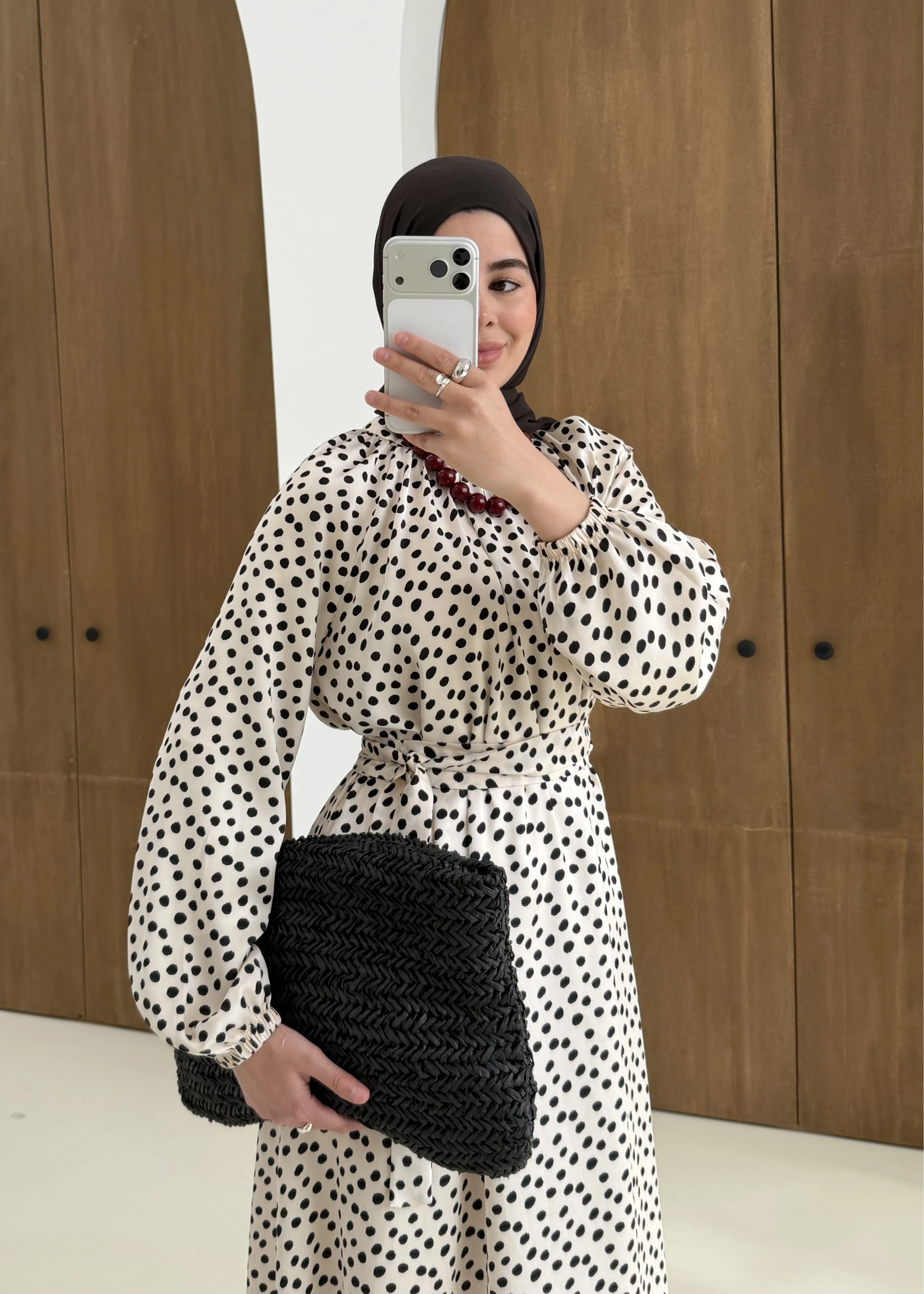 5528 PUANİTYE SATEN ELBİSE