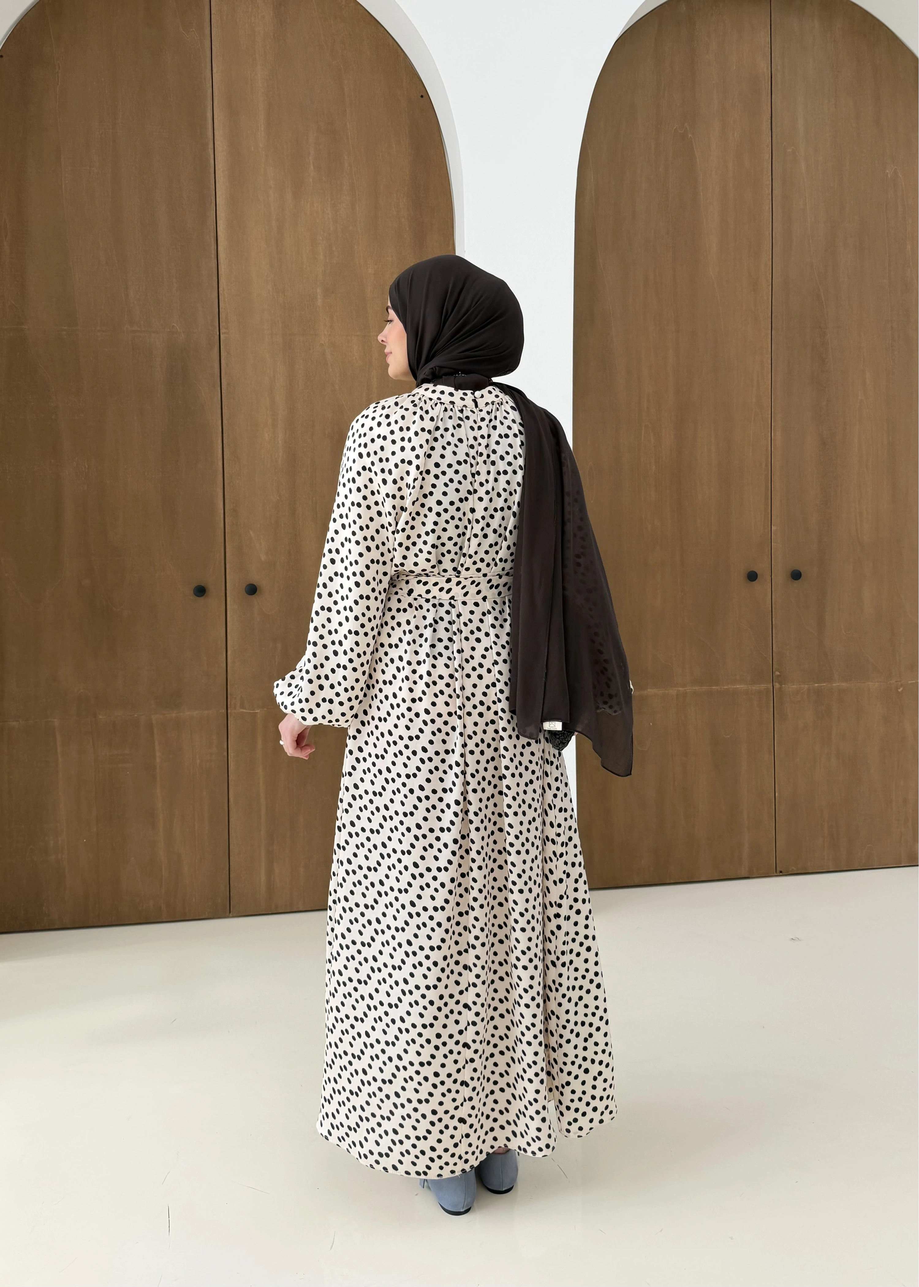 5528 PUANİTYE SATEN ELBİSE