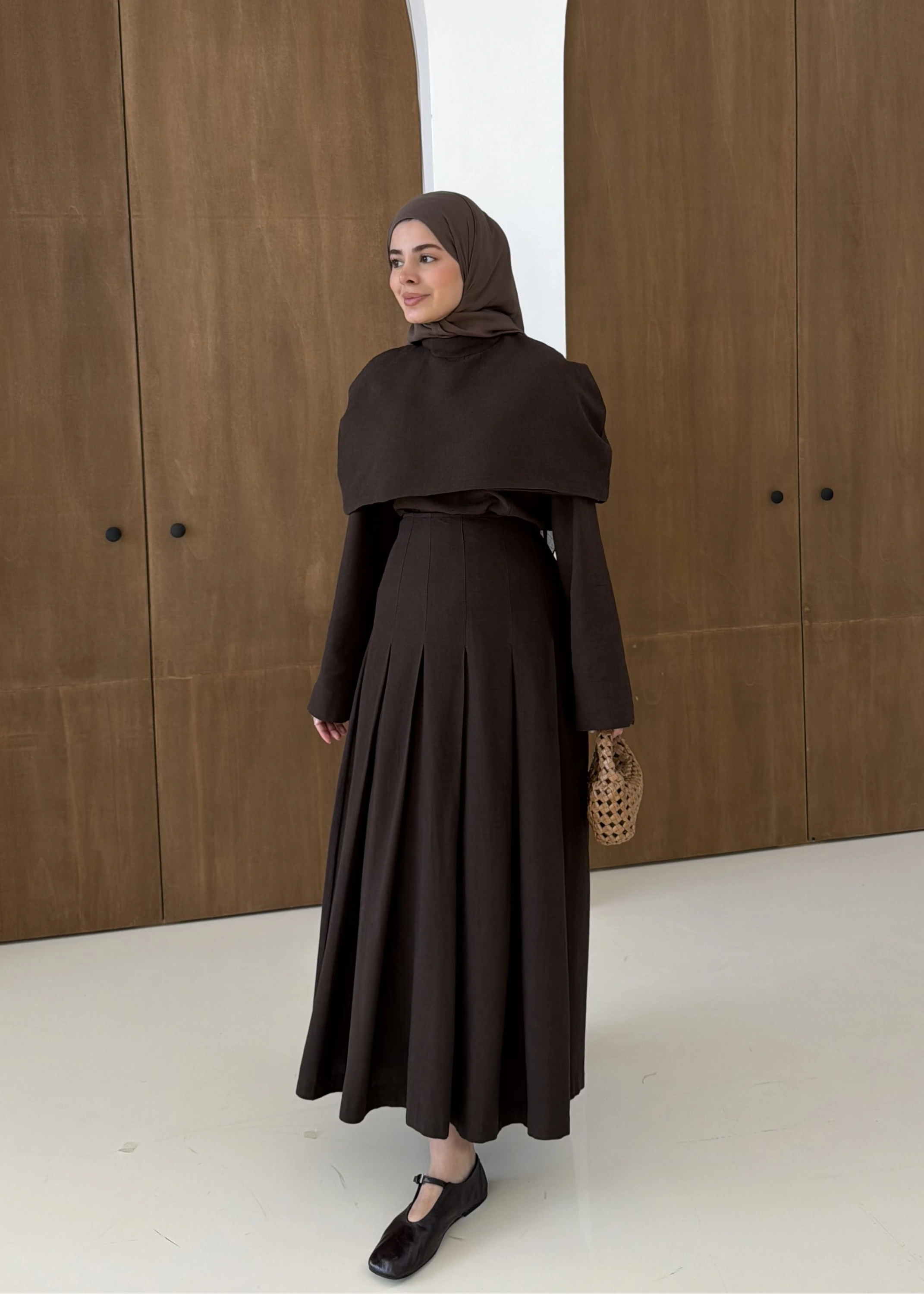 6023 GİYDİRMELİ TAKIM KAHVE