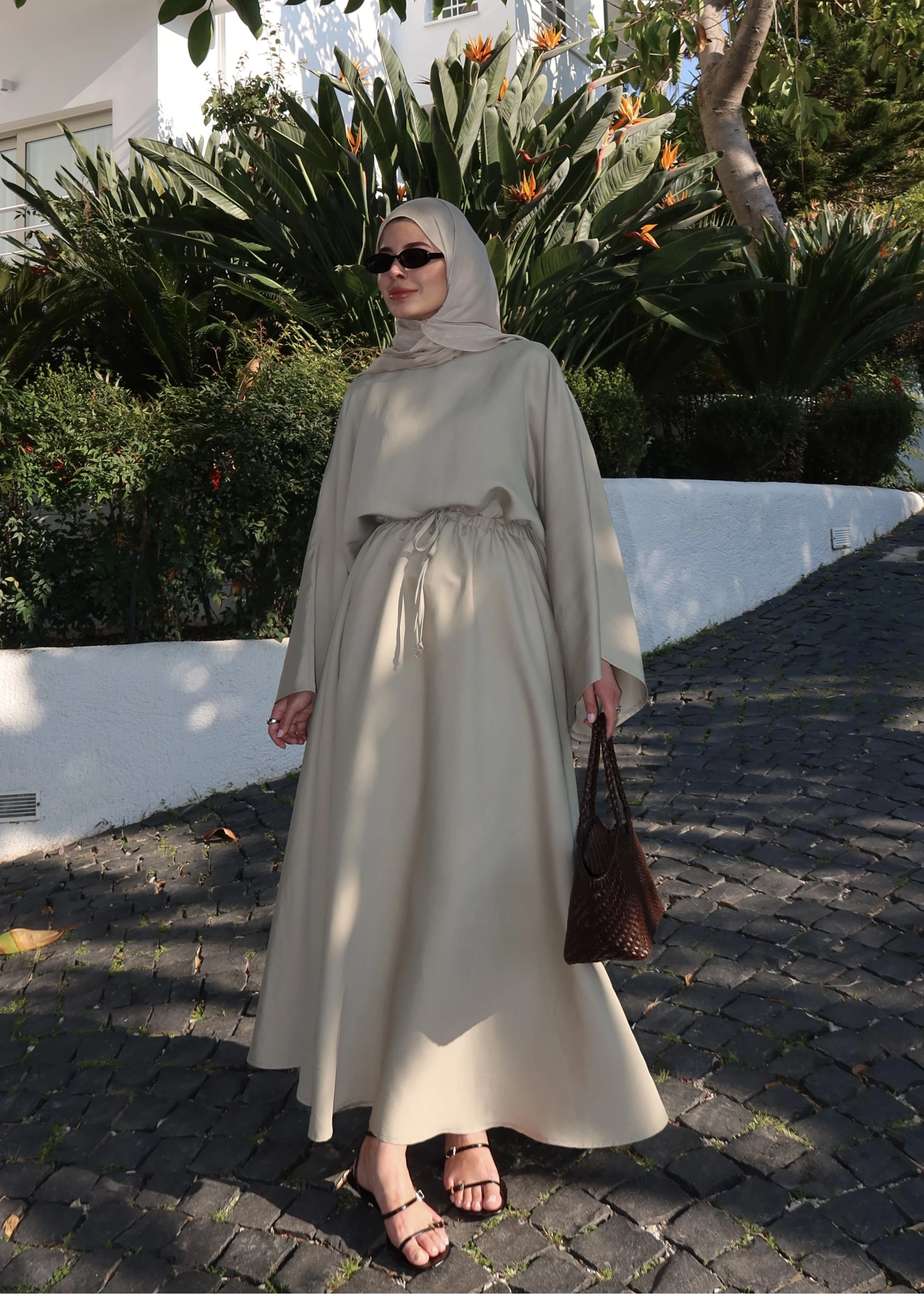 9029 BLUS ETEKLİ OVERSİZE TAKIM MİNT