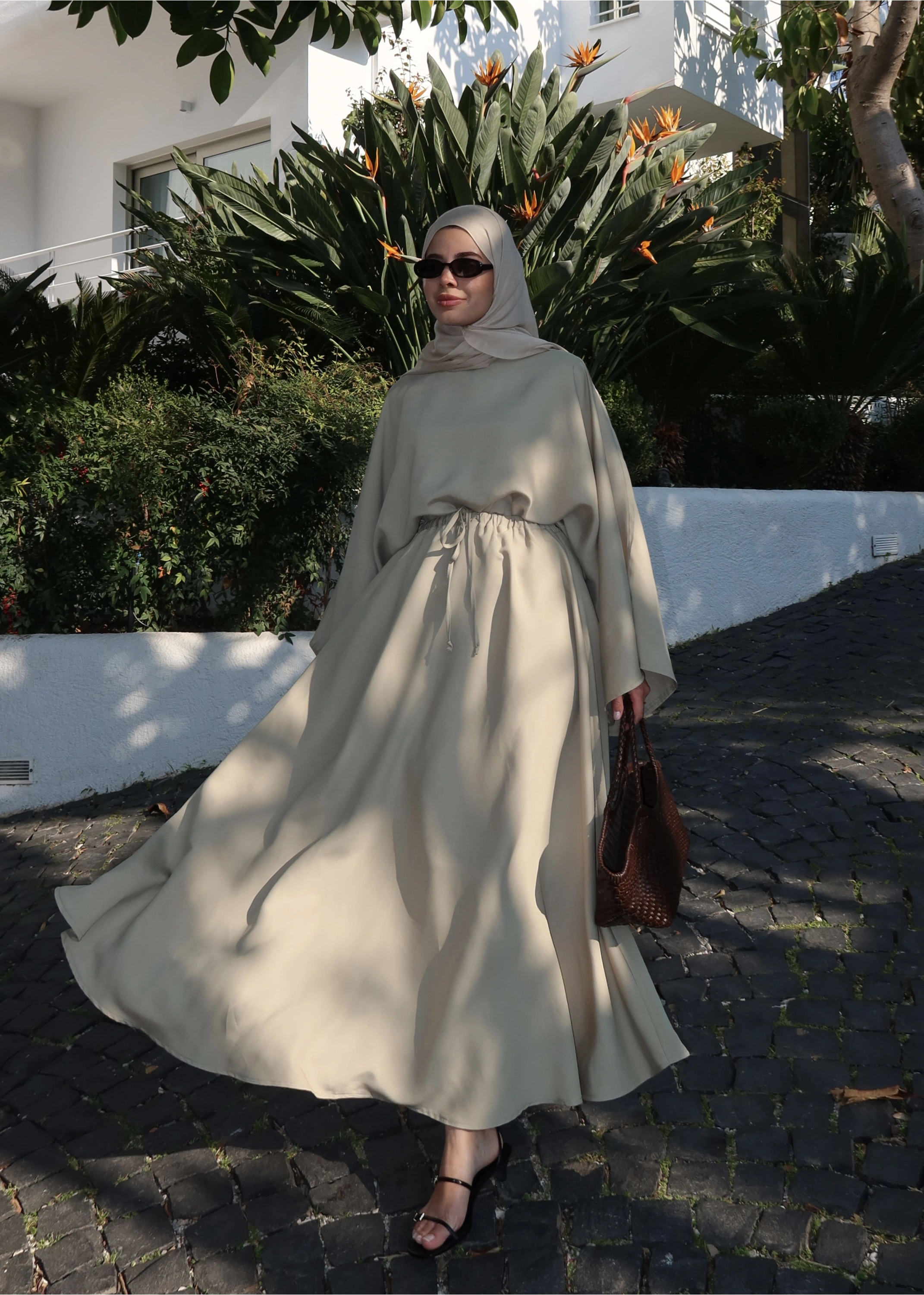 9029 BLUS ETEKLİ OVERSİZE TAKIM MİNT