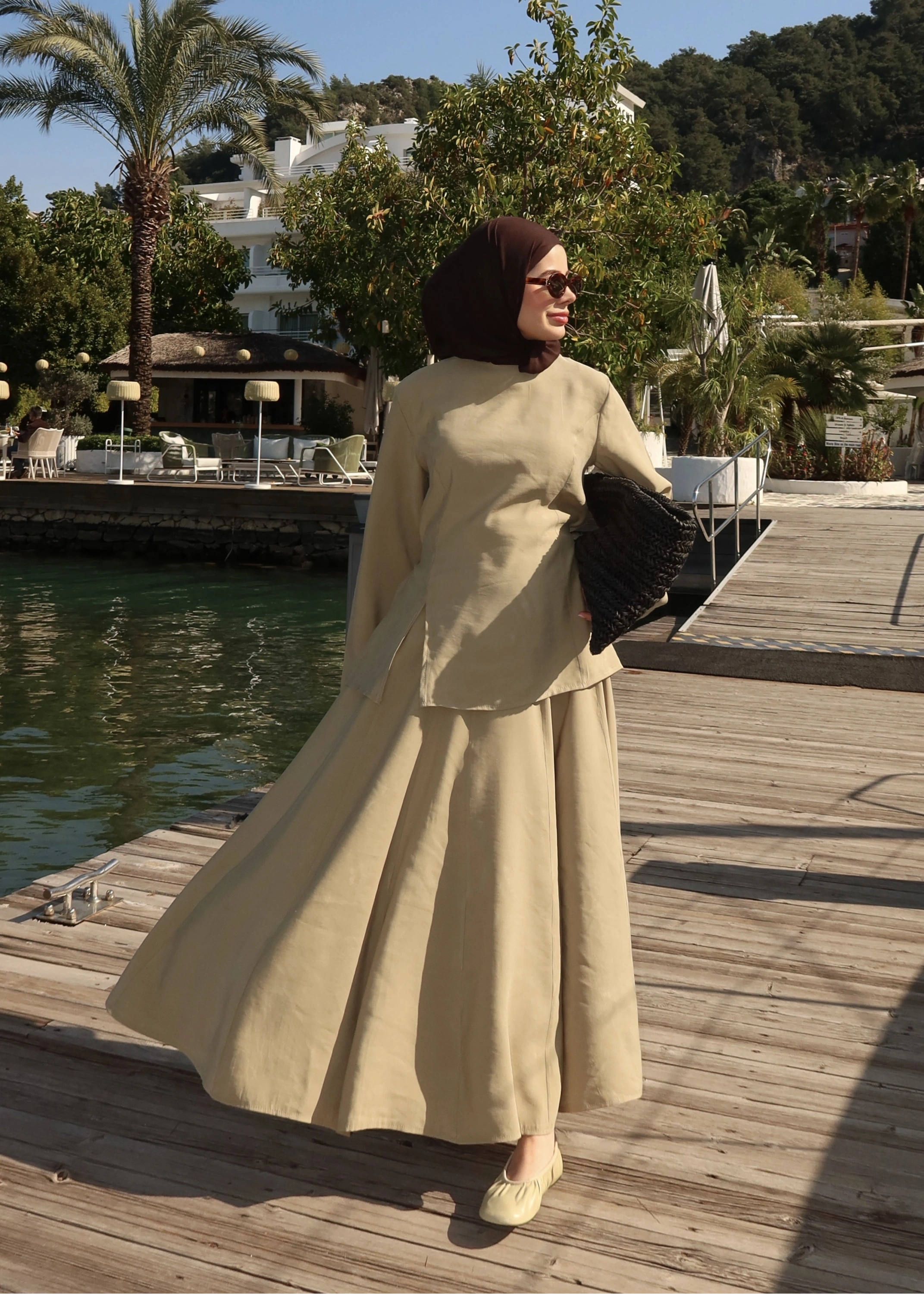 ETEKLİ YIRTMAÇLI TAKIM mint