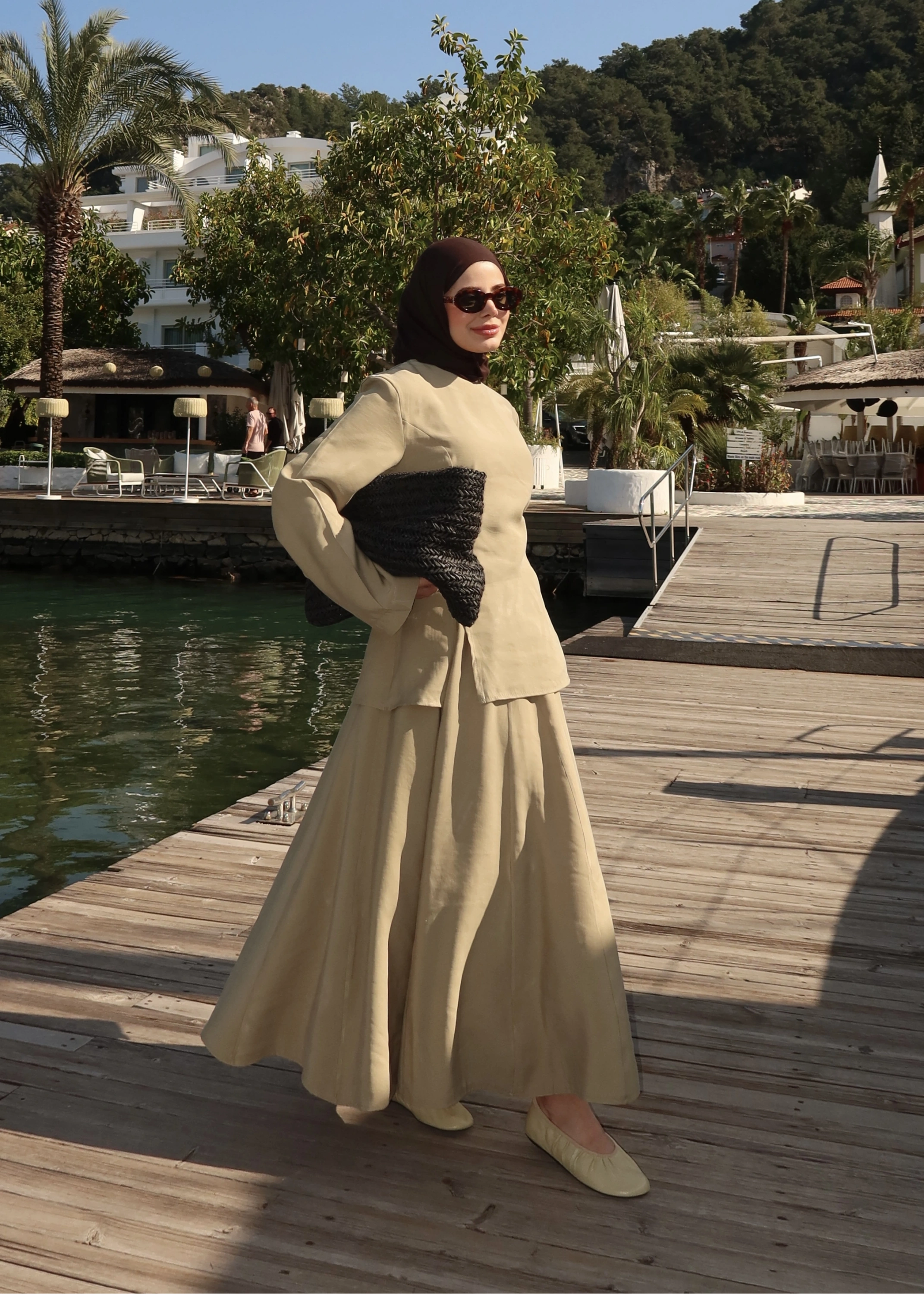 ETEKLİ YIRTMAÇLI TAKIM mint