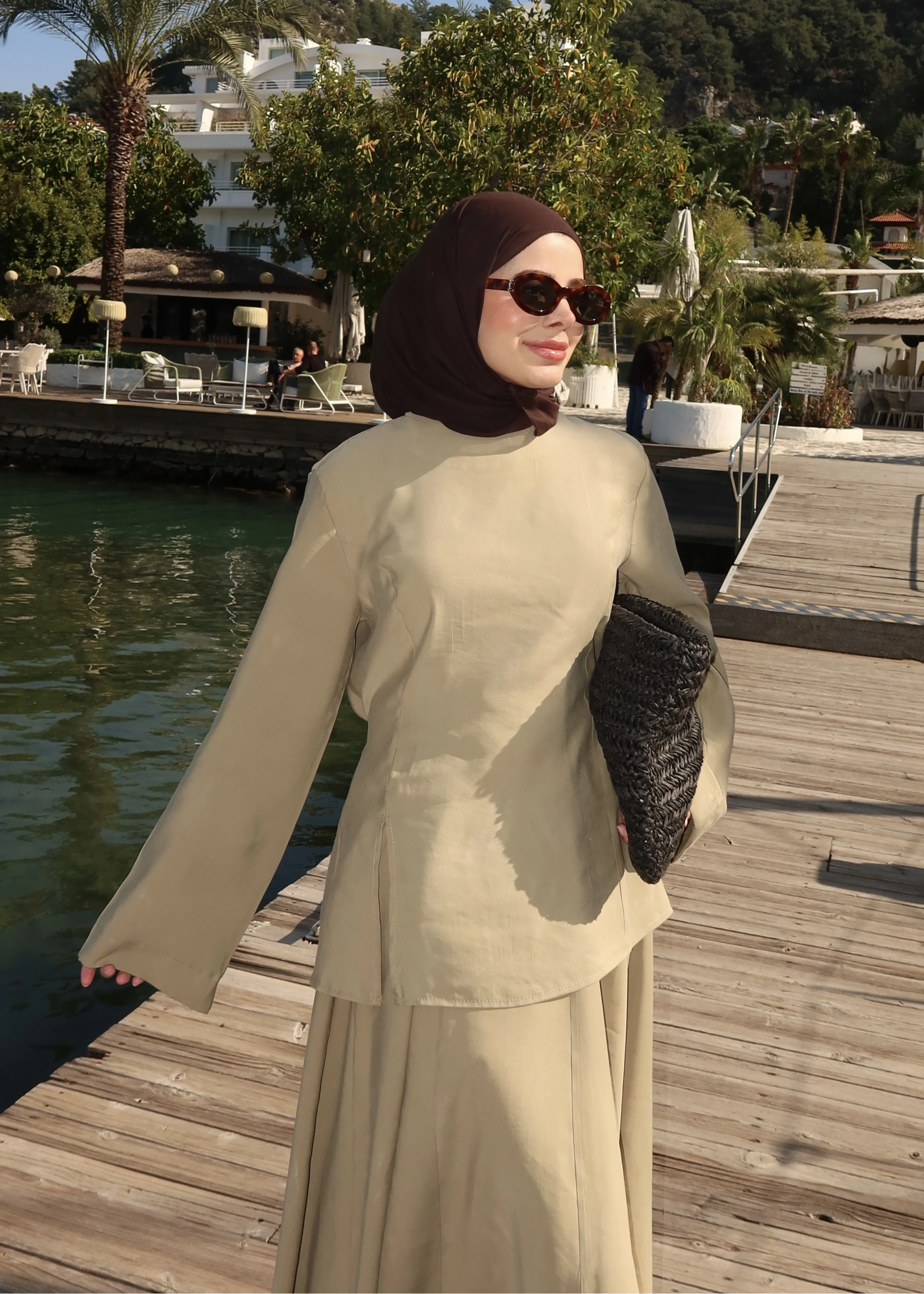 ETEKLİ YIRTMAÇLI TAKIM mint