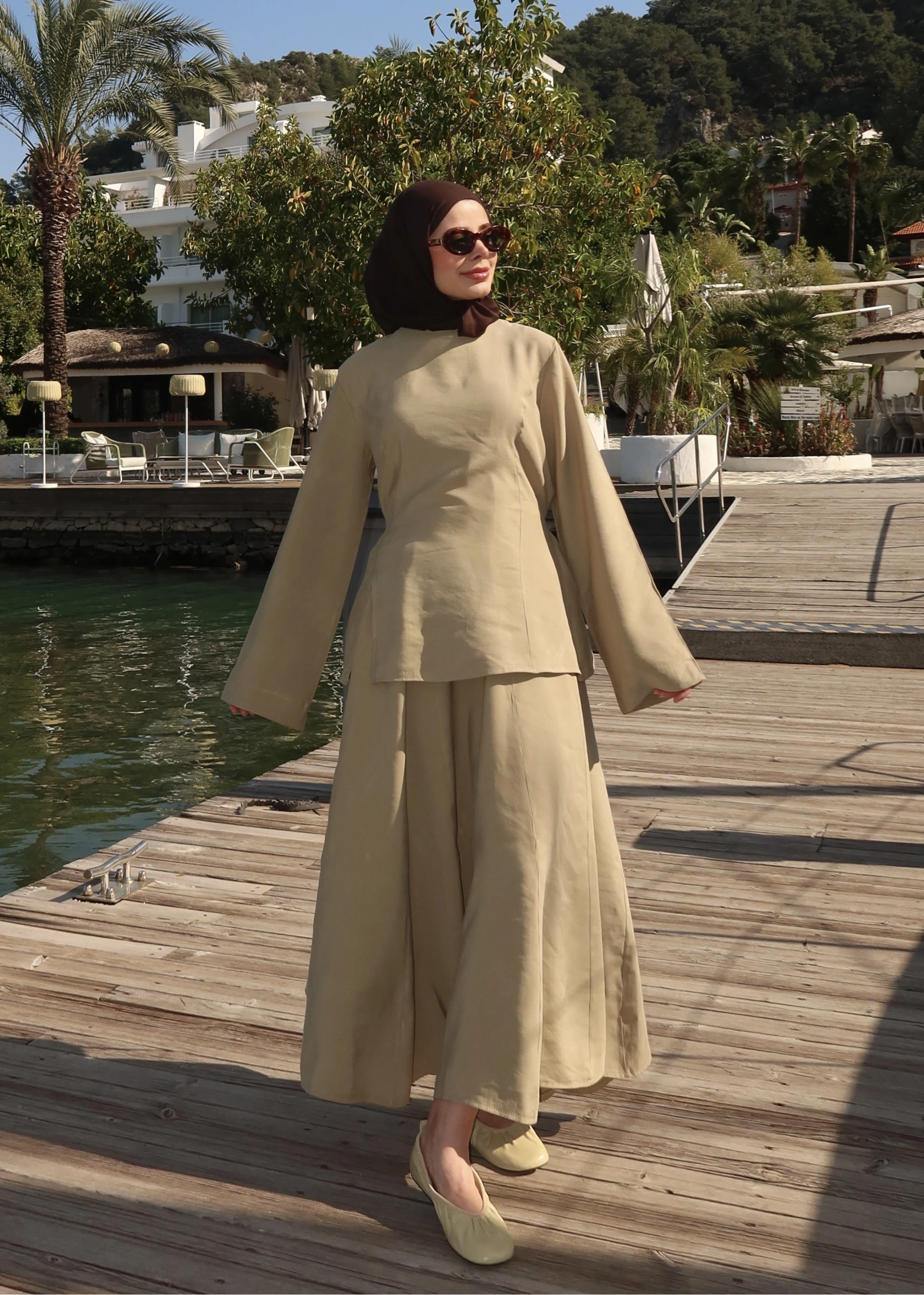 ETEKLİ YIRTMAÇLI TAKIM mint