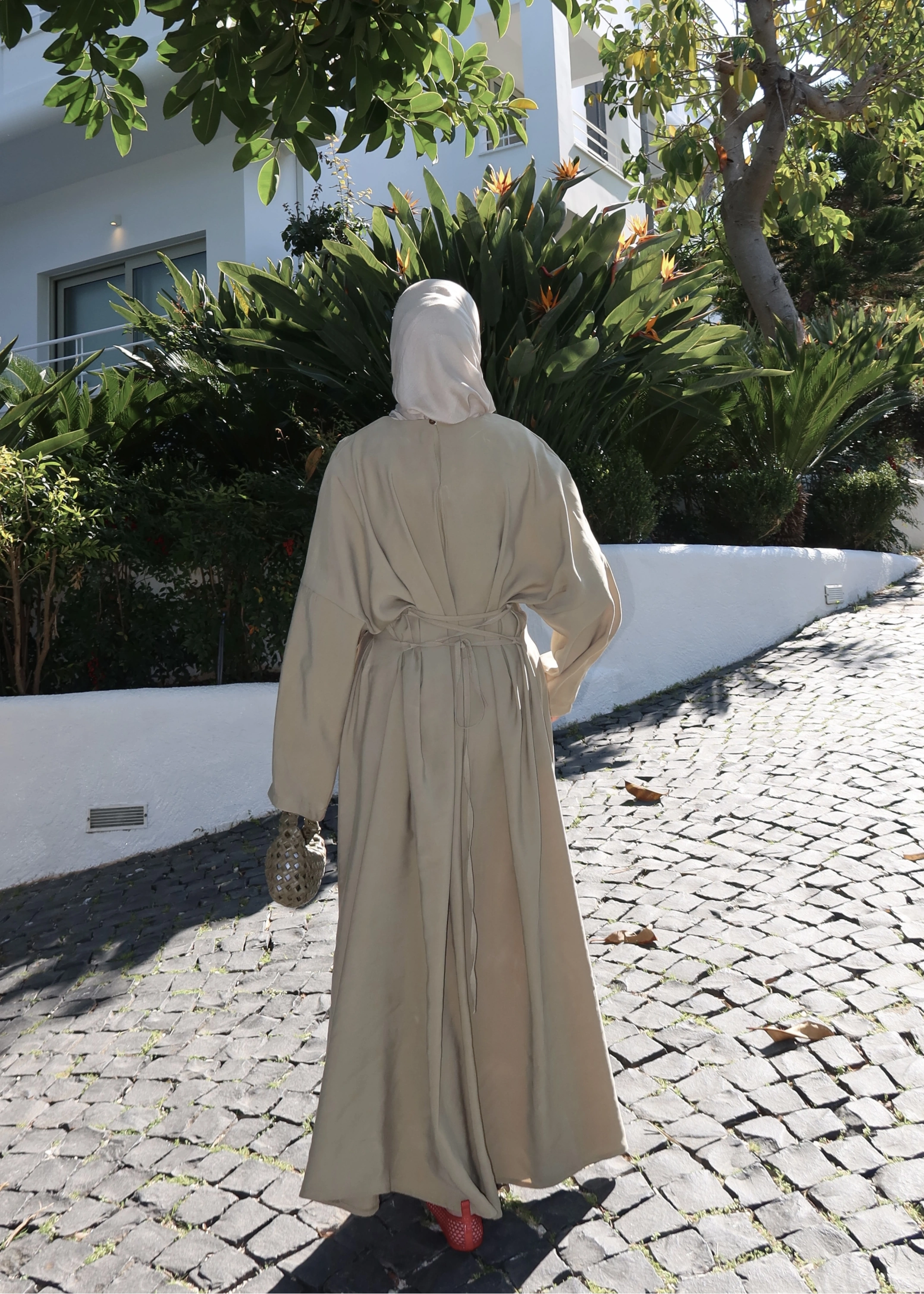 5023 BEL BAĞLAMA ELBİSE yeşil