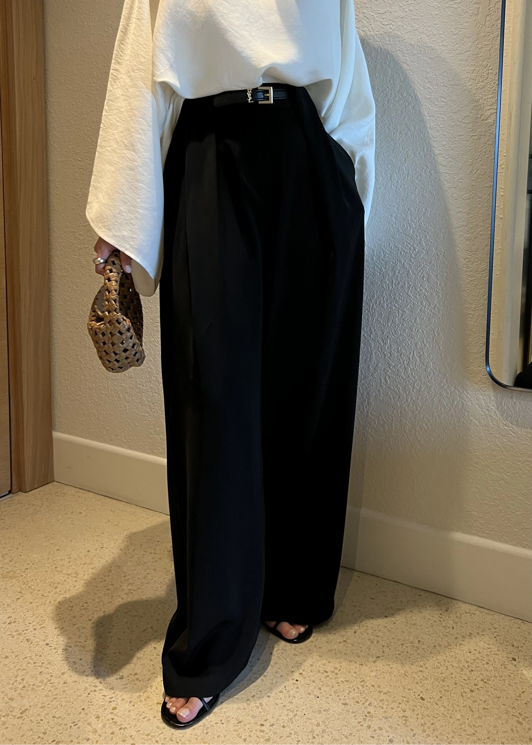 3855 KÖPRÜ DTY KEMER PANTOLON siyah