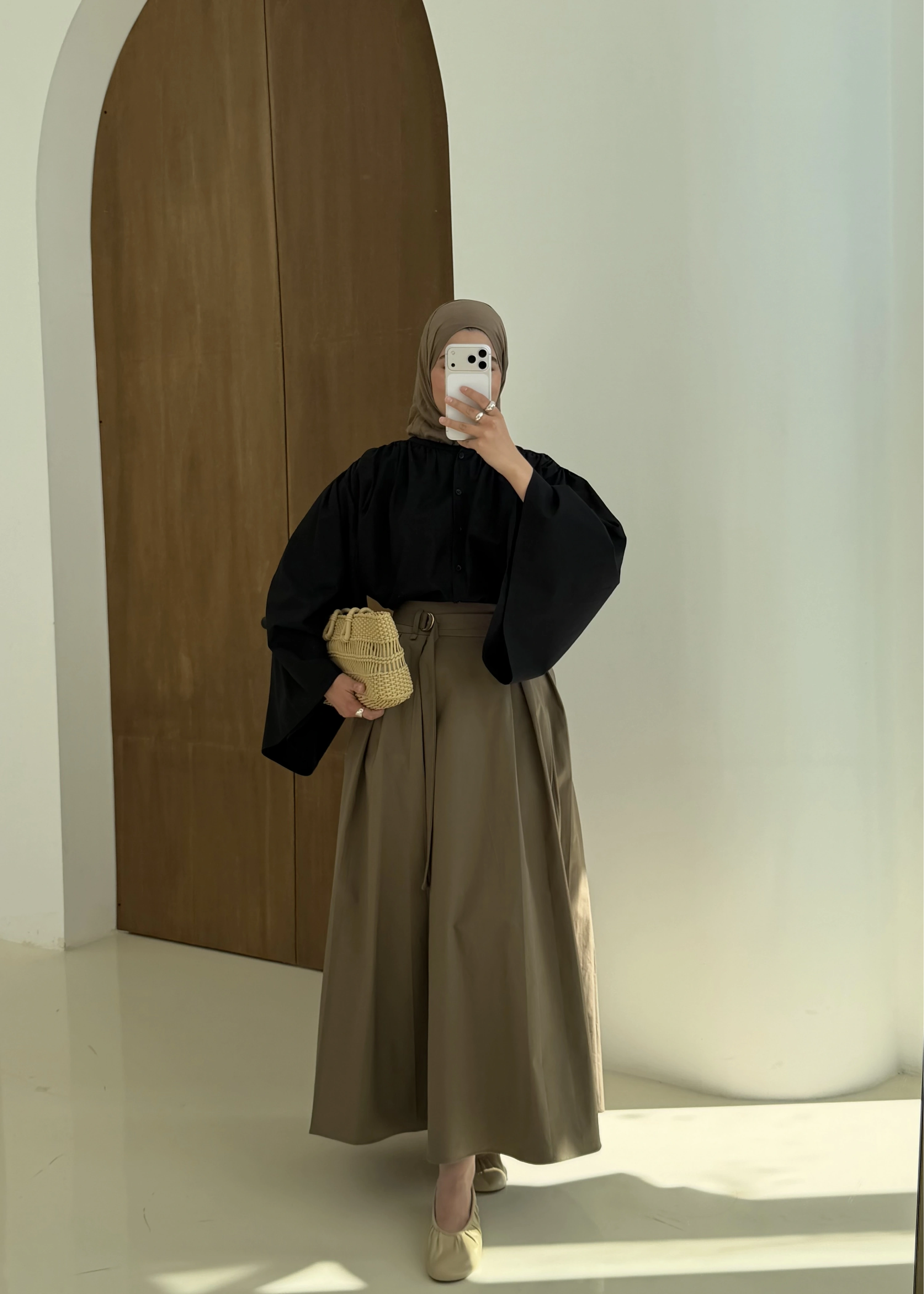 1287 PİLELİ KMR ETEK KOYU HAKİ