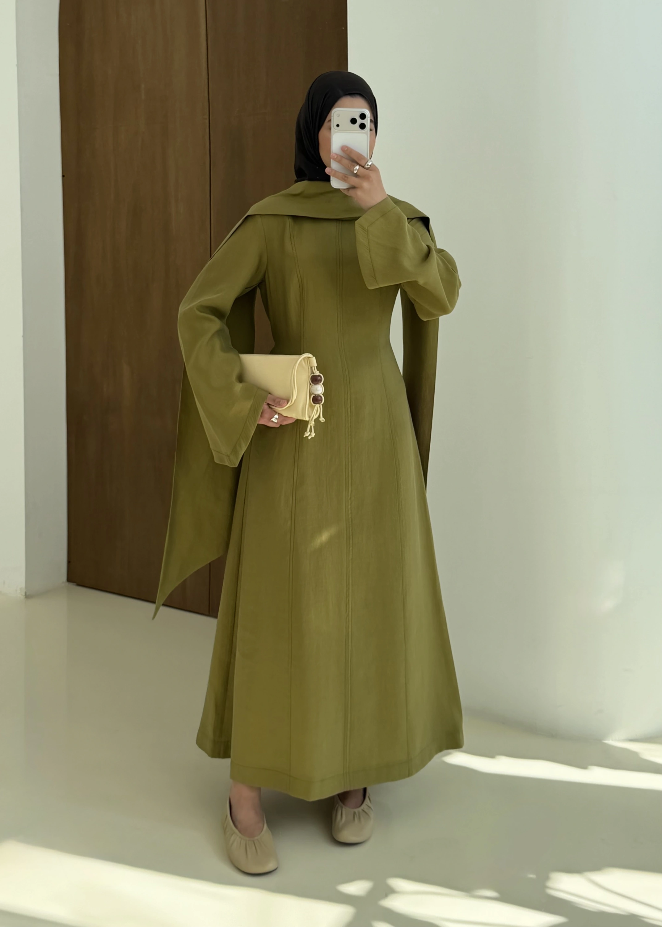 FREE ELBİSE MASSİMO yeşil