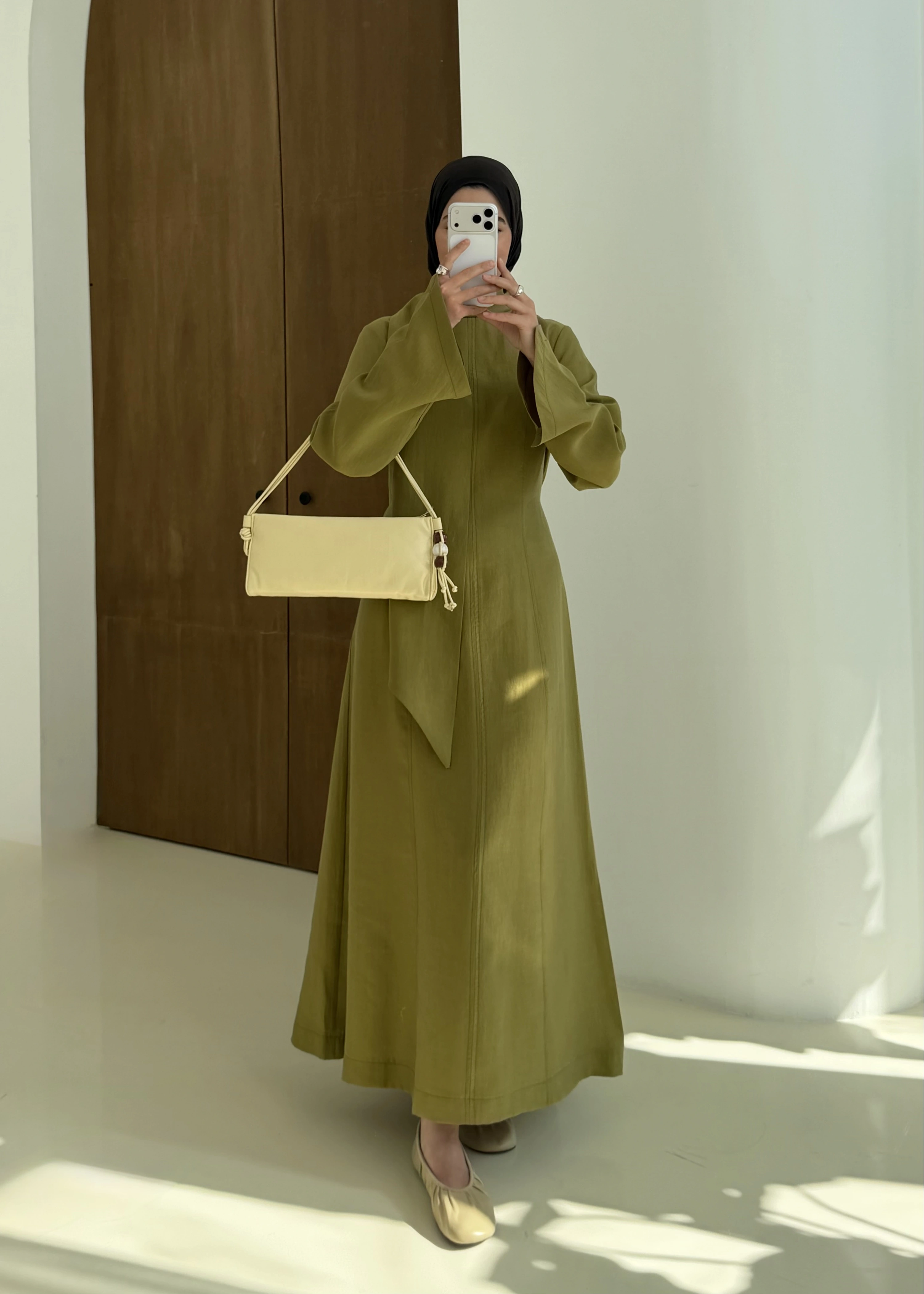 FREE ELBİSE MASSİMO yeşil